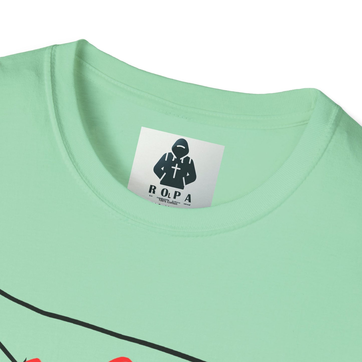 Unisex Softstyle T-Shirt with 'rez 87' Graphic - Casual Streetwear Tee