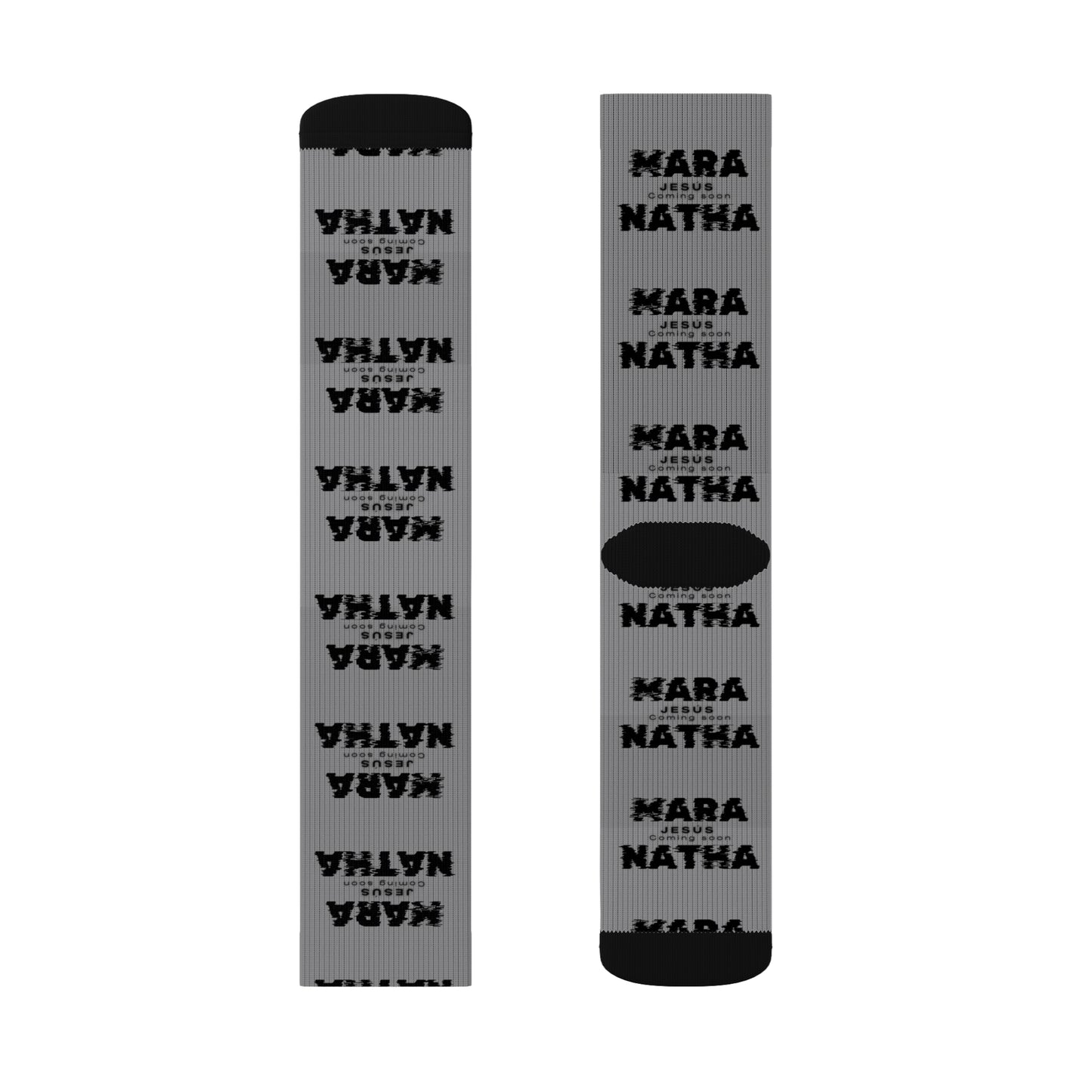 Personalized Sublimation Socks - Custom Name Design for Unique Gifting