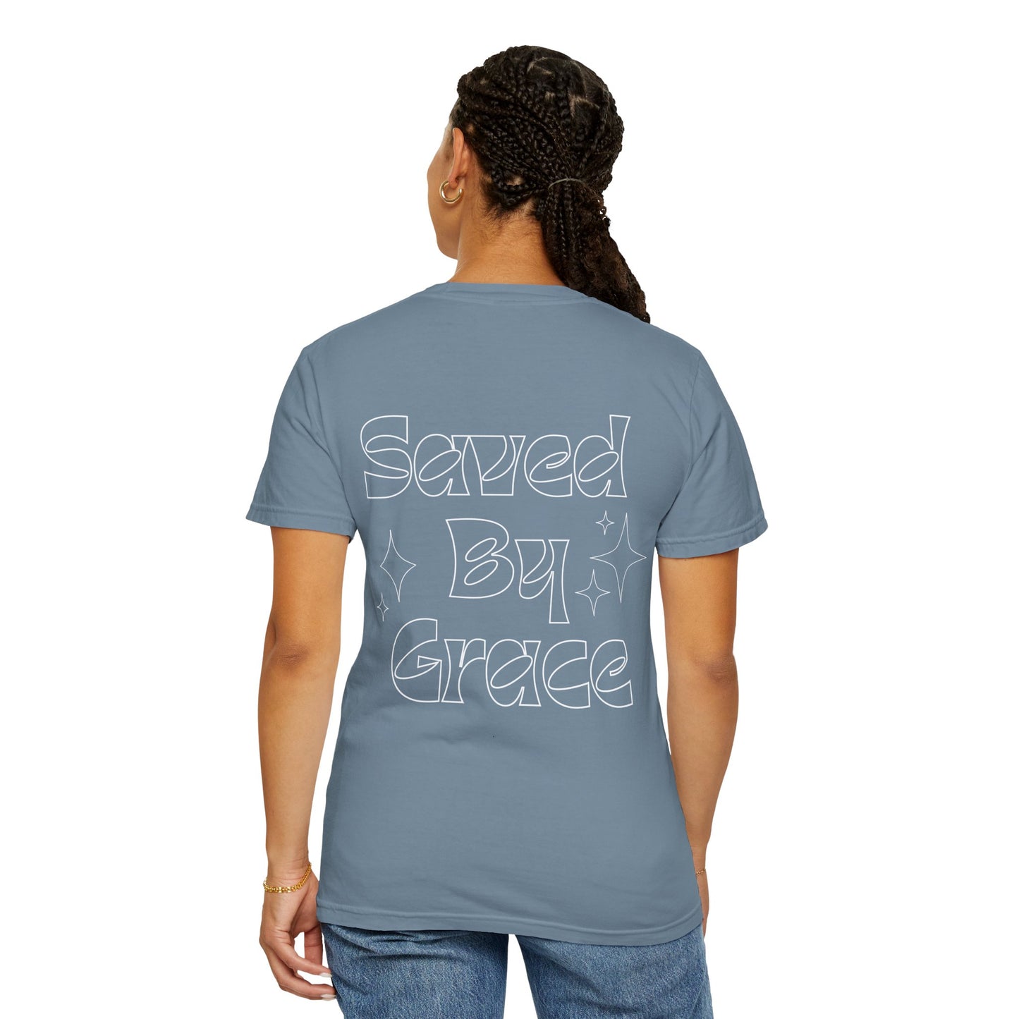 Faith-Inspired Unisex T-Shirt - Saved By Grace, Casual Wear, Christian Apparel, Gift for Believers, Everyday Comfort