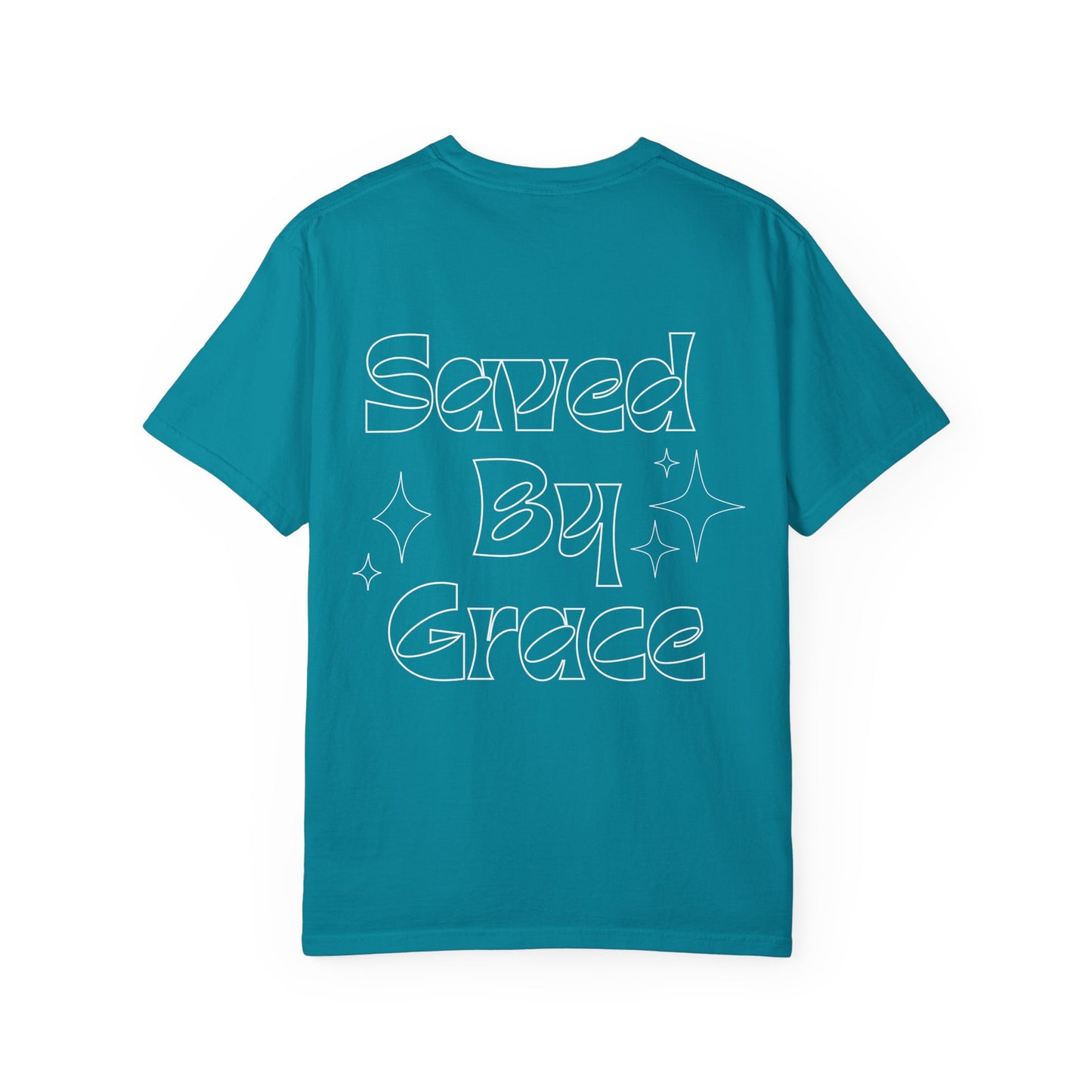 Faith-Inspired Unisex T-Shirt - Saved By Grace, Casual Wear, Christian Apparel, Gift for Believers, Everyday Comfort