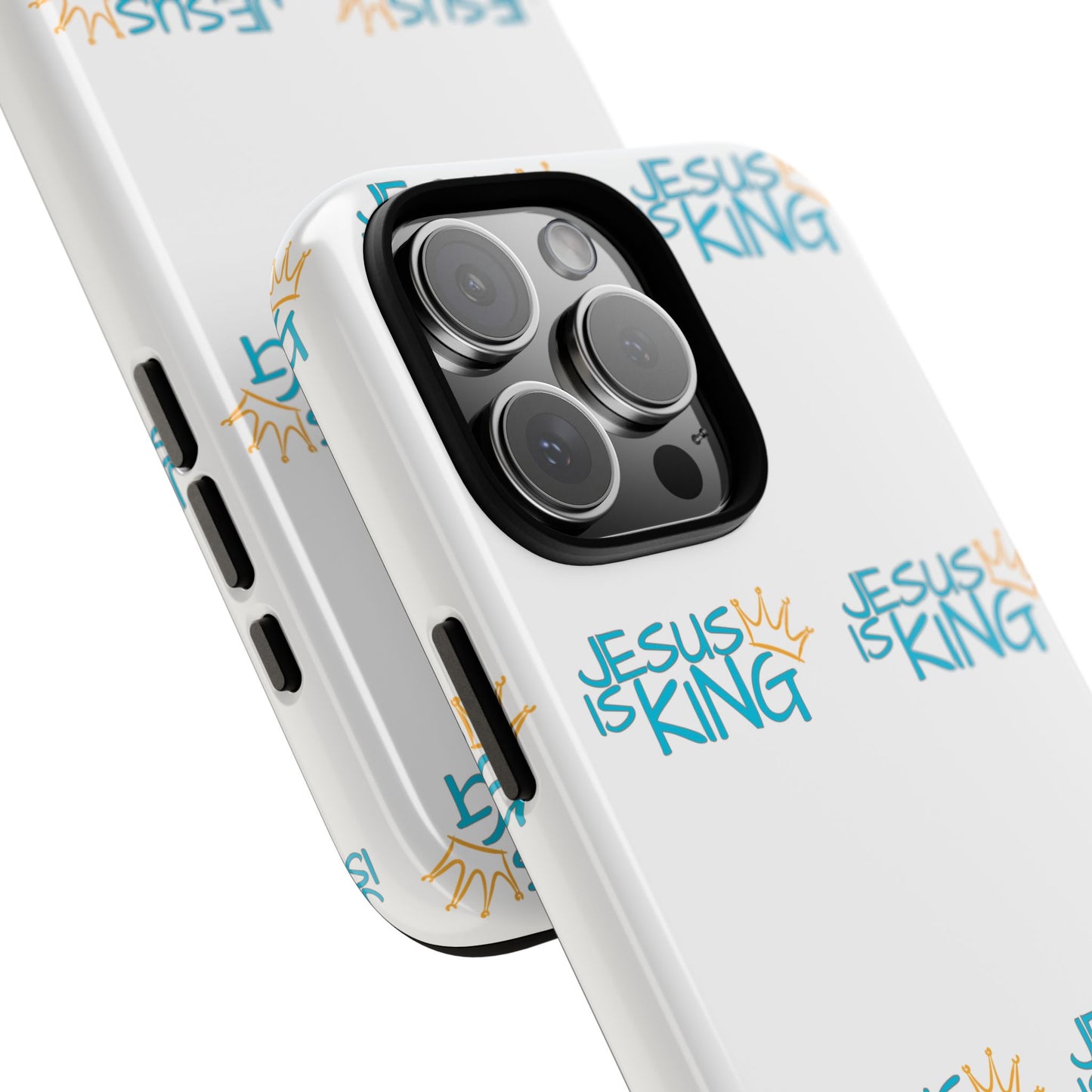 Jesus is King Phone Case - Tough Cases, Christian Gifts, Religious Accessories, Inspirational Protection, Unique Smartphone Cover