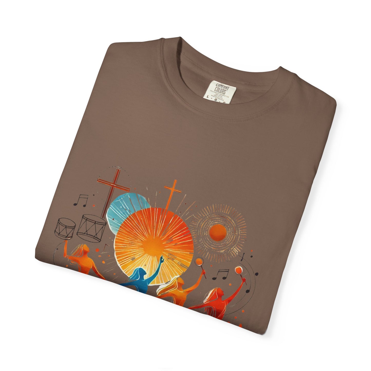 Unisex Garment-Dyed T-Shirt, Dance Design Tee, Seasonal Celebration Shirt, Gift for Dance Lovers, Festival Apparel