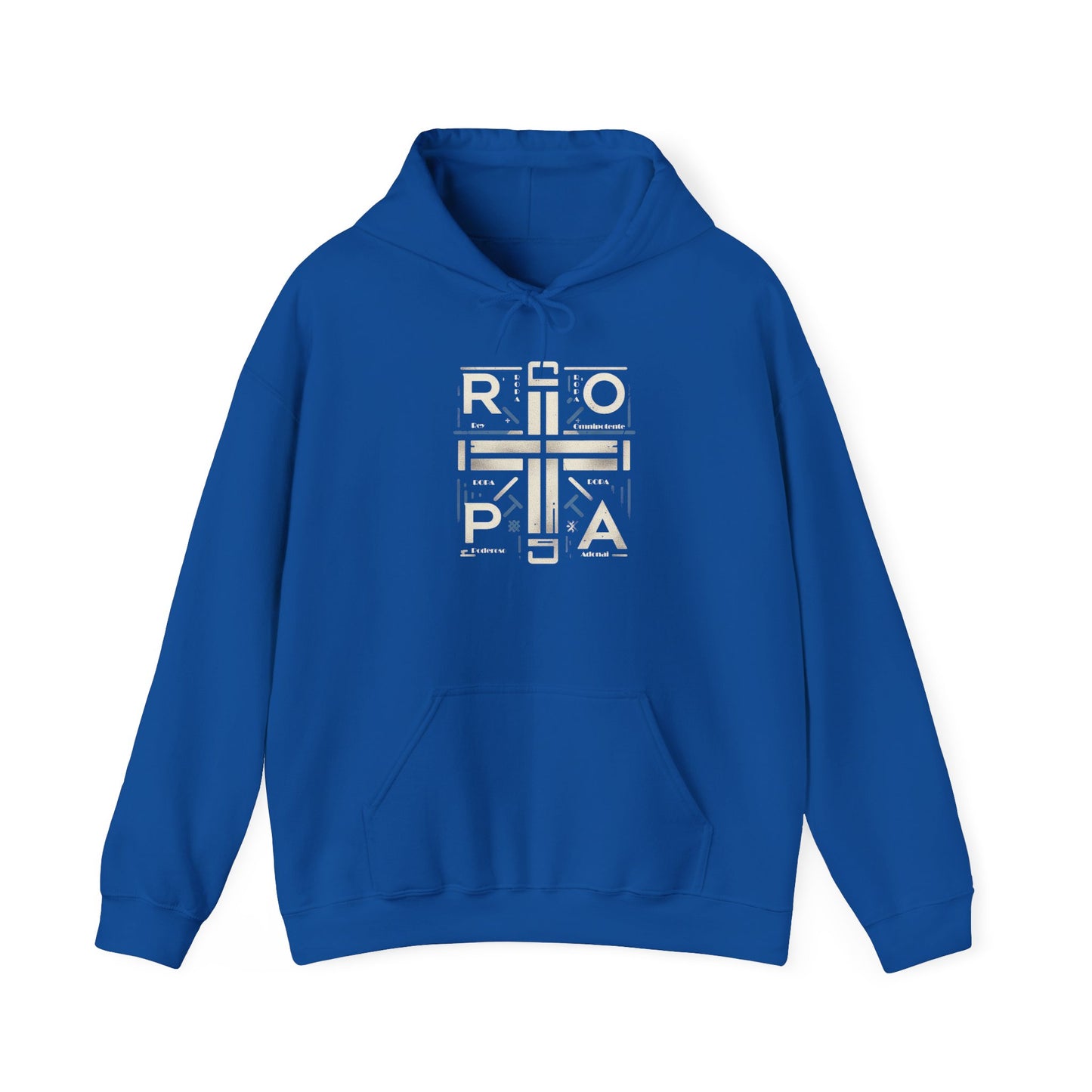Minimalist Unisex Heavy Blend Hooded Sweatshirt - Stylish and Cozy