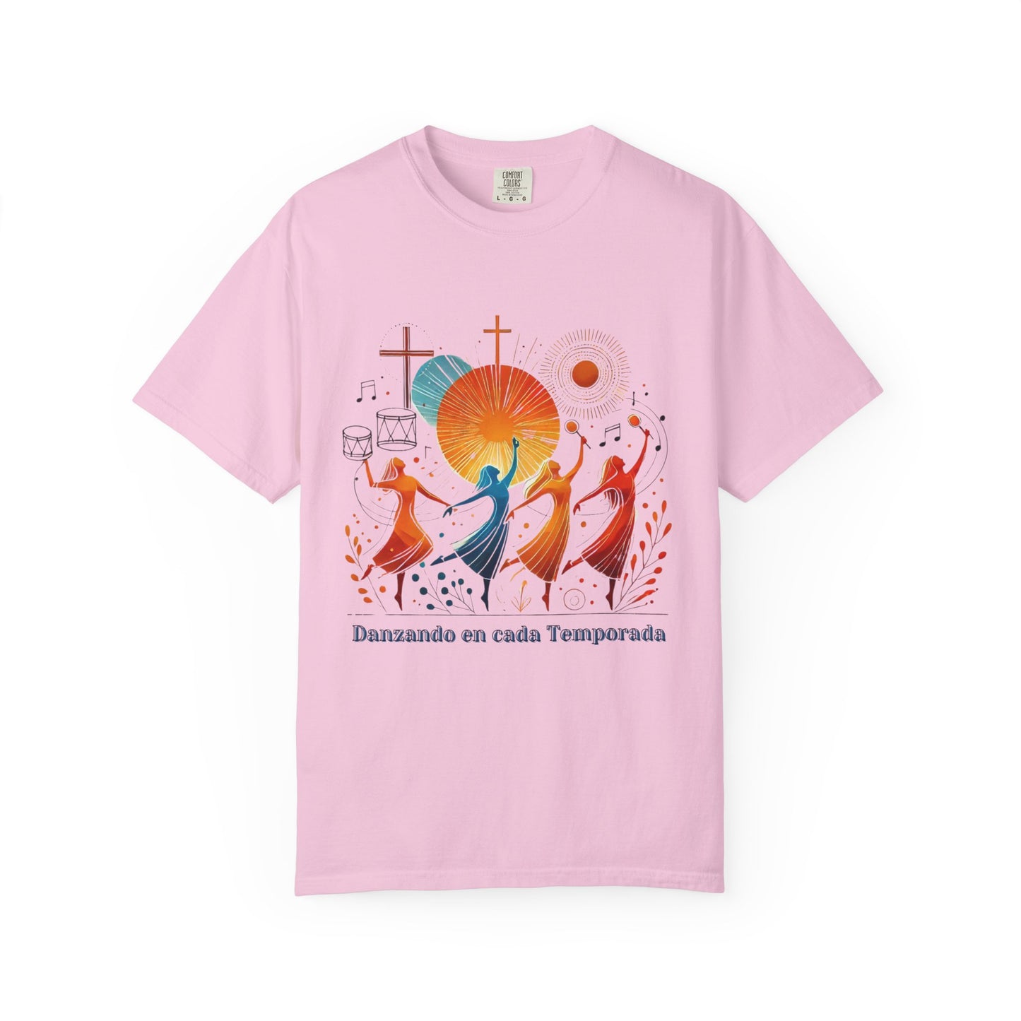 Unisex Garment-Dyed T-Shirt, Dance Design Tee, Seasonal Celebration Shirt, Gift for Dance Lovers, Festival Apparel