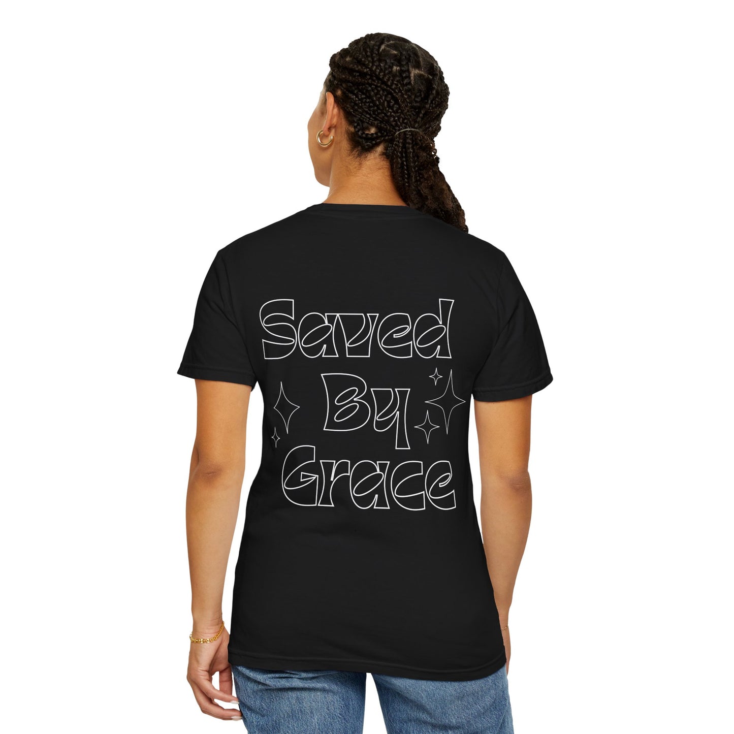 Faith-Inspired Unisex T-Shirt - Saved By Grace, Casual Wear, Christian Apparel, Gift for Believers, Everyday Comfort