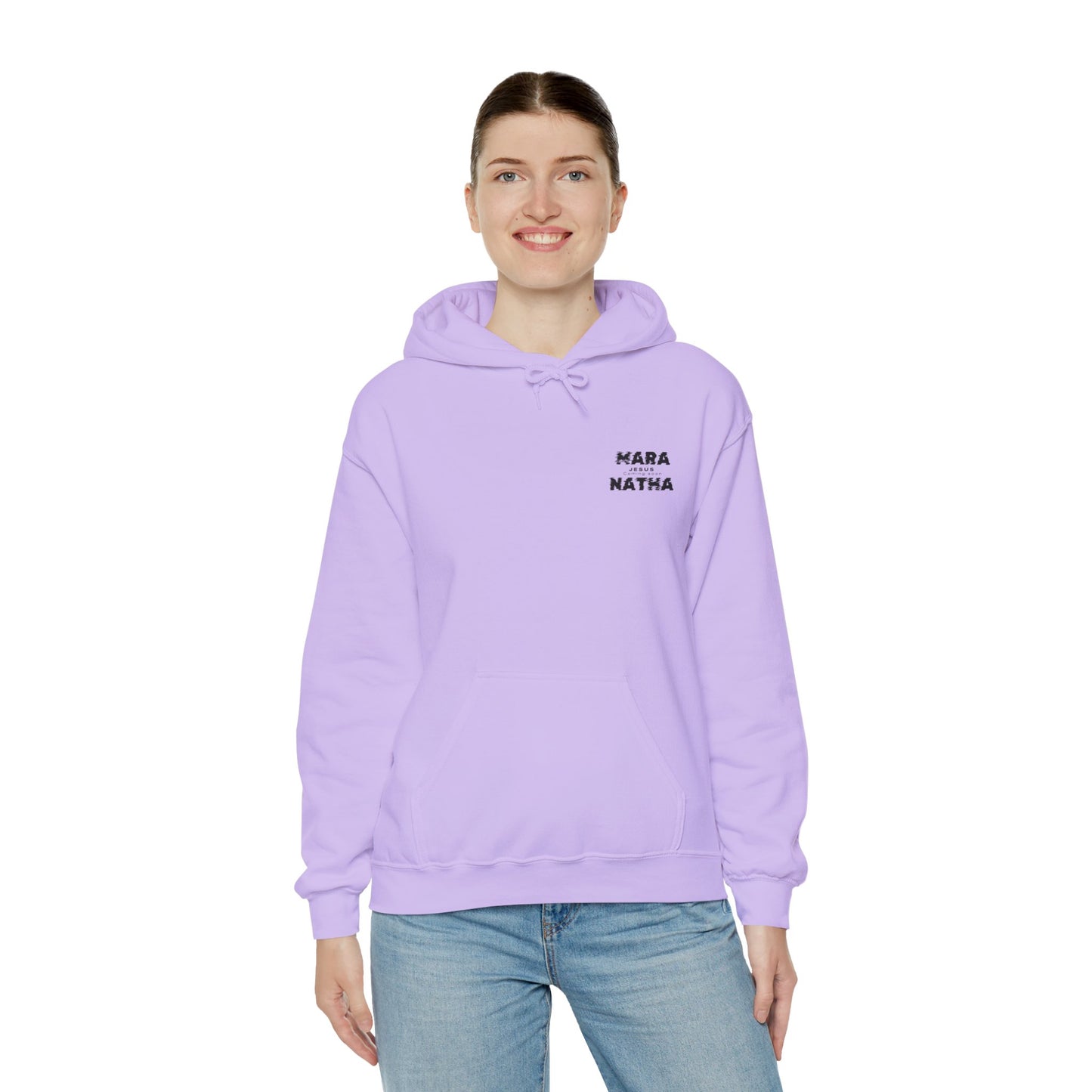 Faith-Inspired Unisex Hoodie - Mara Natha Collection, Cozy Prayer Sweatshirt, Inspirational Gift, Religious Wear, Spiritual Fashion