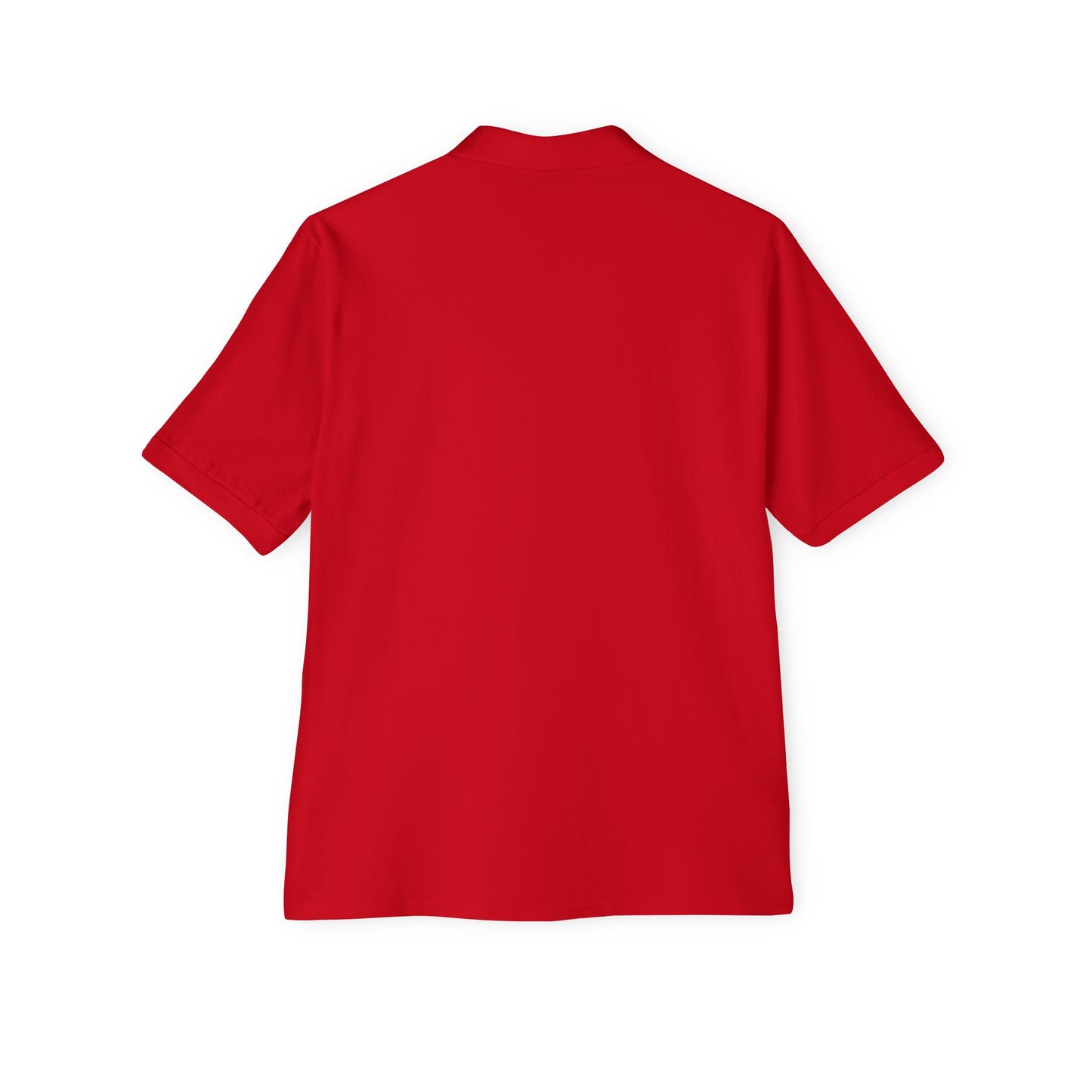 Faith-Inspired Men's Piqué Polo Shirt, Christian Apparel, Gift for Believers, Casual Outfit, Jesus Coming Soon