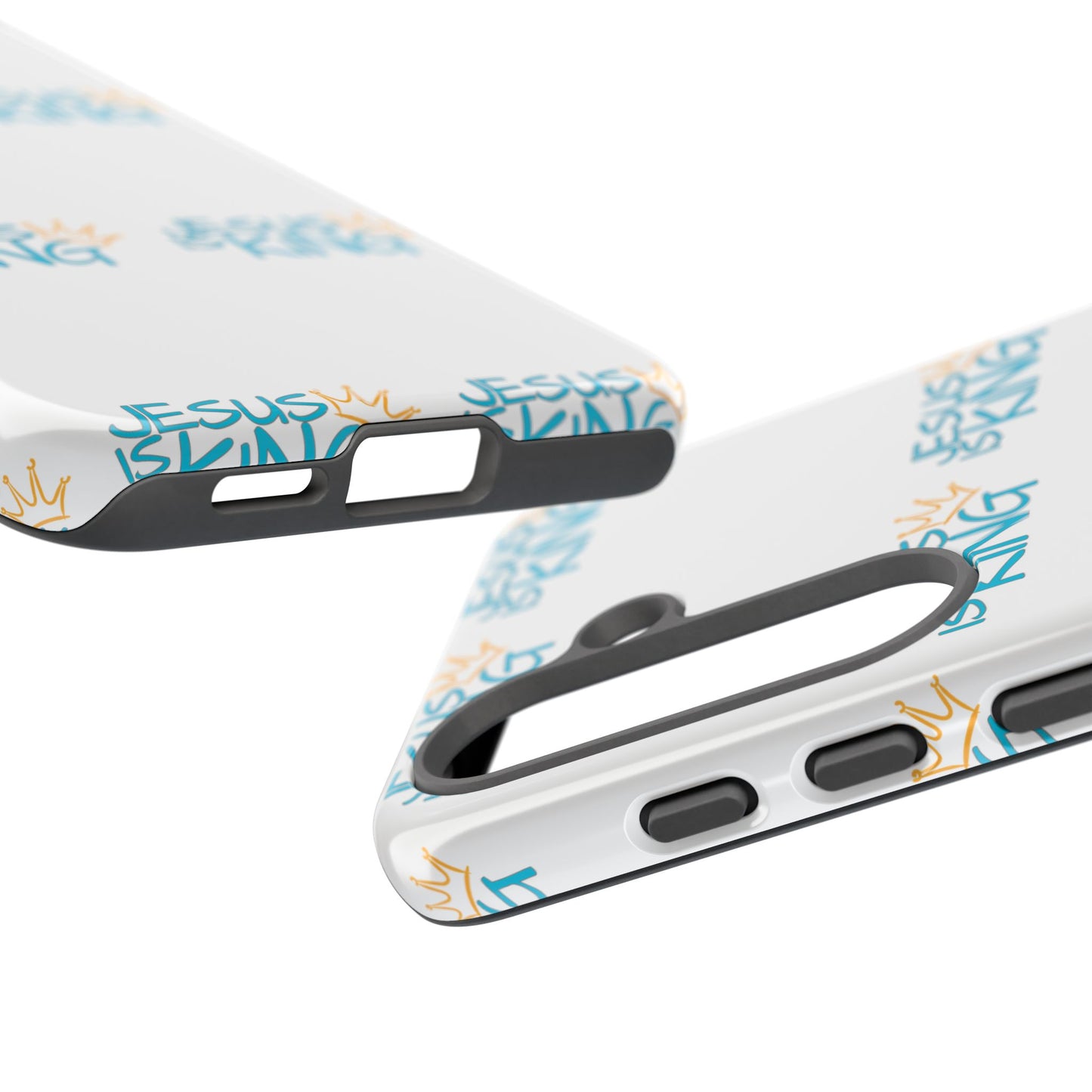 Jesus is King Phone Case - Tough Cases, Christian Gifts, Religious Accessories, Inspirational Protection, Unique Smartphone Cover