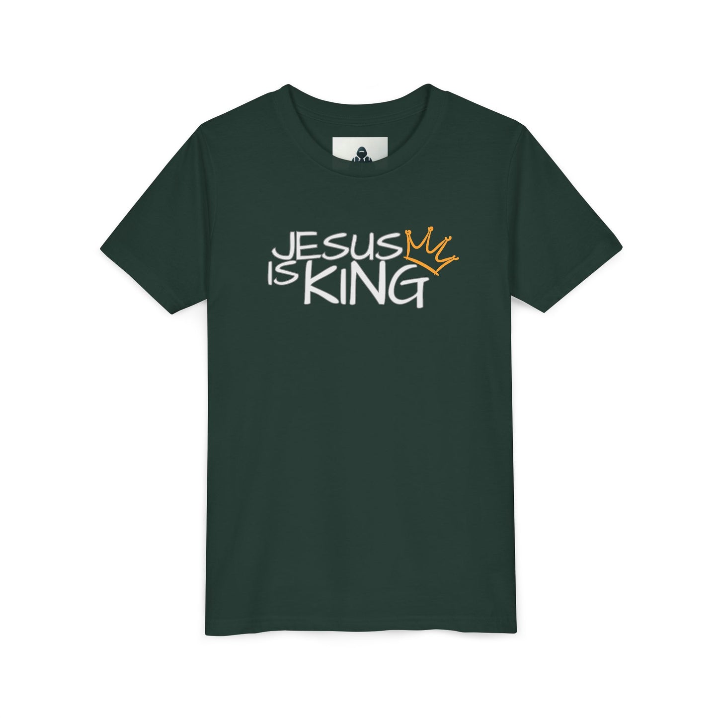 Youth Tee with Inspirational Jesus Design, Faith T-Shirt, Christian Gift, Summer Outfit, Religious Apparel, Kids Faithwear