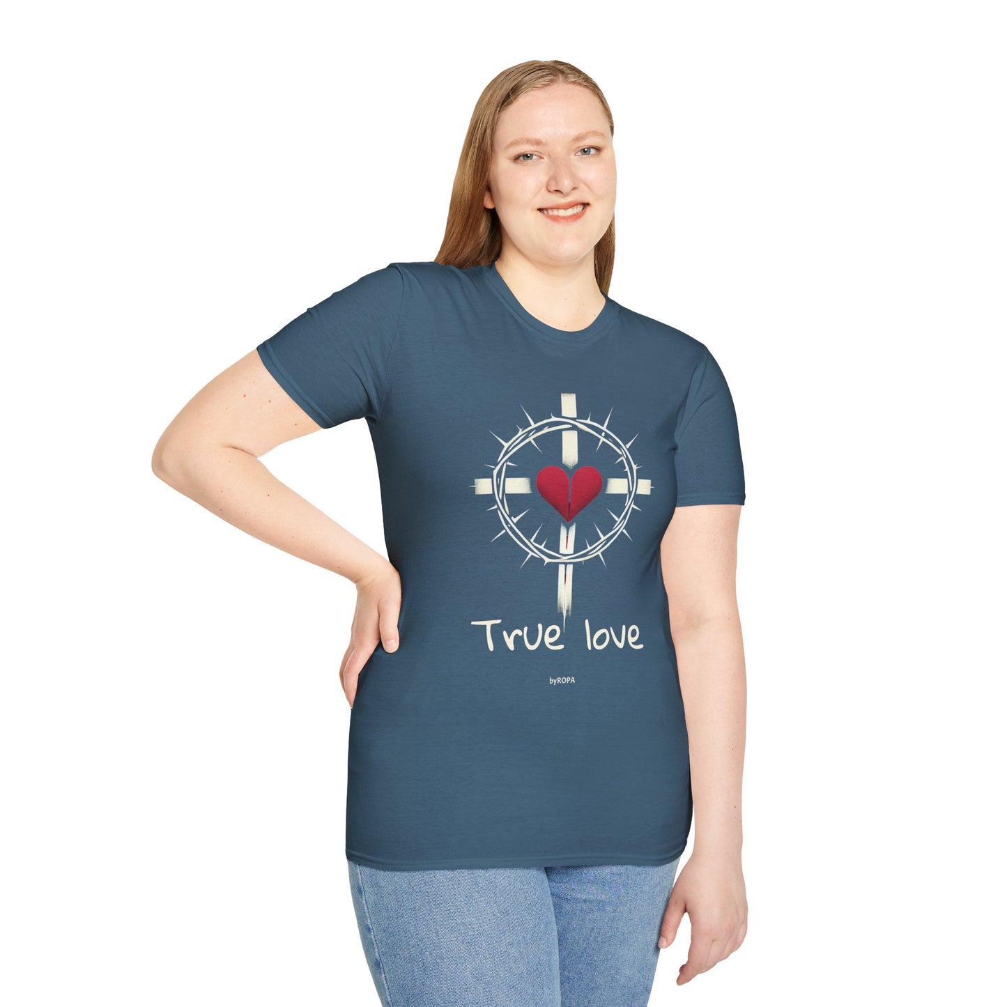 True Love Unisex Softstyle T-Shirt - Comfortable & Meaningful Gift