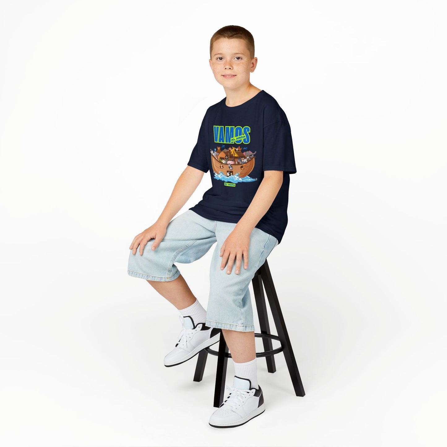 Fun Adventure Kids Tee, Cute Animal T-Shirt, Kids Summer Style, Birthday Gift, Playful Graphic T-Shirt