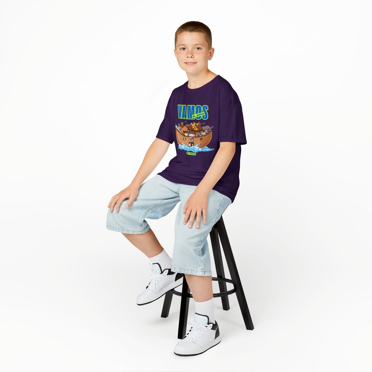 Fun Adventure Kids Tee, Cute Animal T-Shirt, Kids Summer Style, Birthday Gift, Playful Graphic T-Shirt