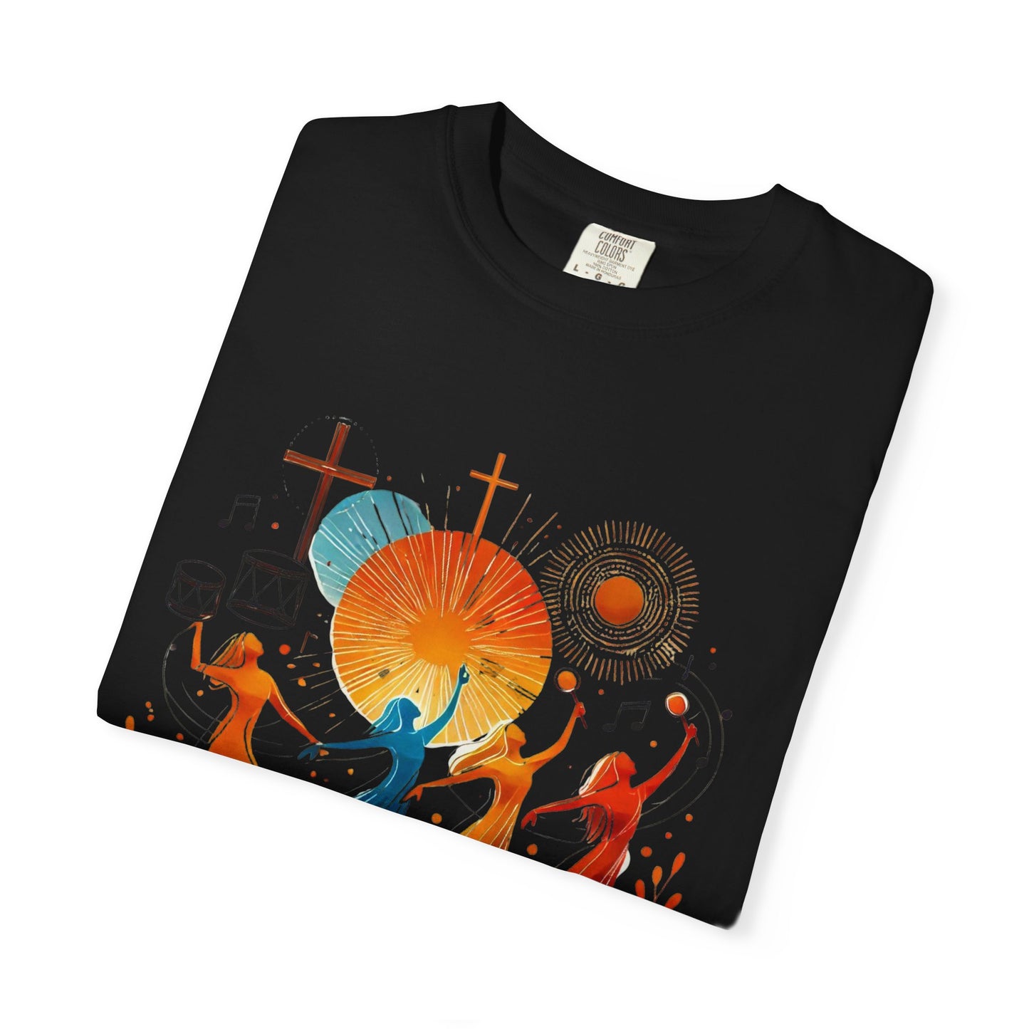Unisex Garment-Dyed T-Shirt, Dance Design Tee, Seasonal Celebration Shirt, Gift for Dance Lovers, Festival Apparel