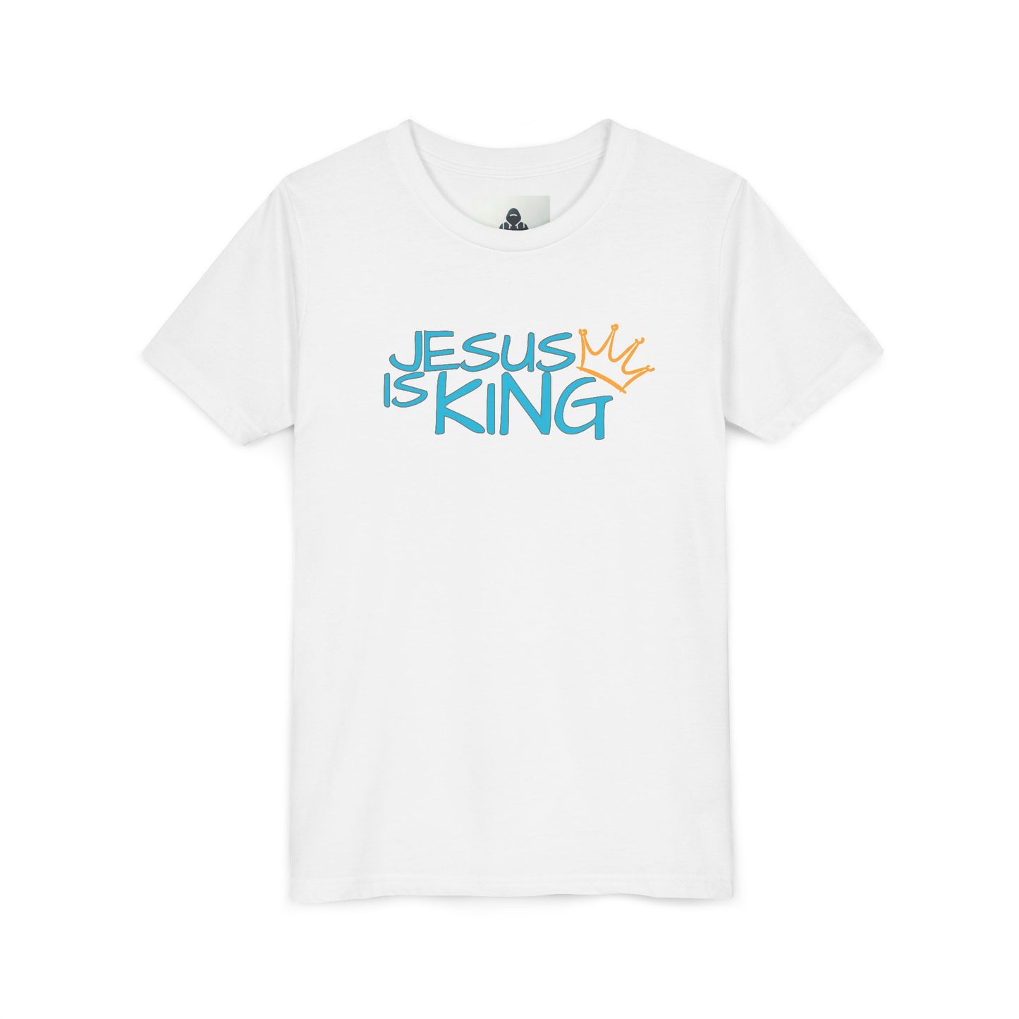 Youth Tee with Inspirational Jesus Design, Faith T-Shirt, Christian Gift, Summer Outfit, Religious Apparel, Kids Faithwear