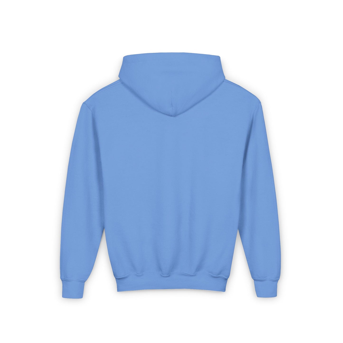 Youth Heavy Blend Hoodie with 'Jesus Maranatha Coming Soon' Design - Faith-Inspired Apparel for Teens