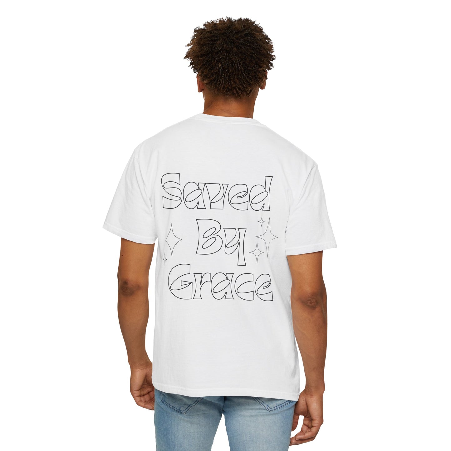 Faith-Inspired Unisex T-Shirt - Saved By Grace, Casual Wear, Christian Apparel, Gift for Believers, Everyday Comfort