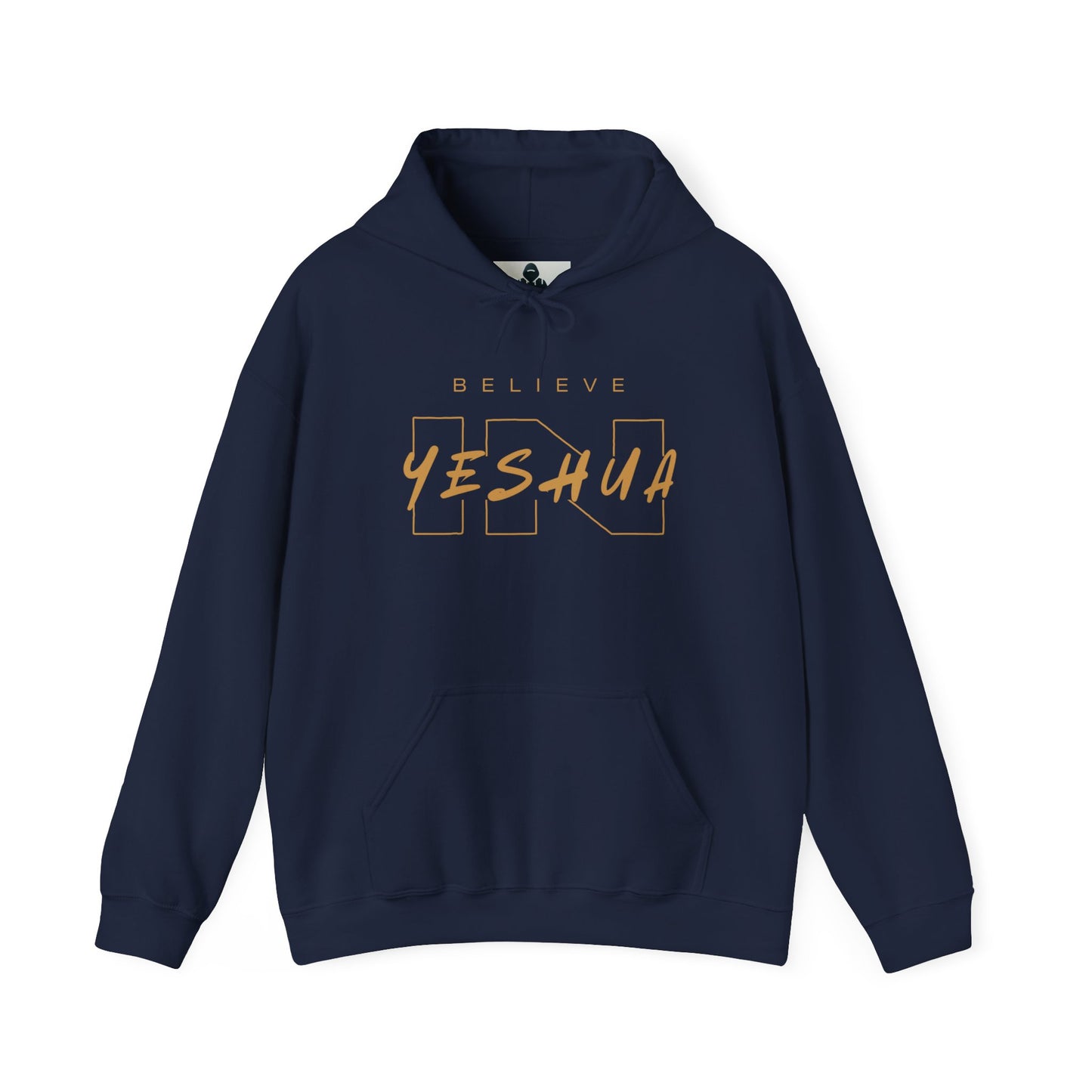 Unisex Heavy Blend™ Hooded Sweatshirt - 'Believe Yeshua' Inspirational Hoodie