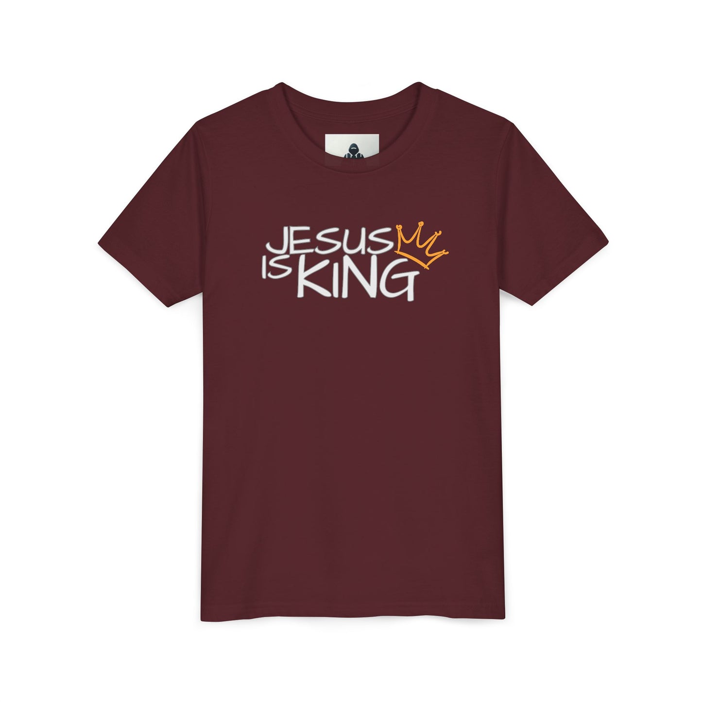 Youth Tee with Inspirational Jesus Design, Faith T-Shirt, Christian Gift, Summer Outfit, Religious Apparel, Kids Faithwear