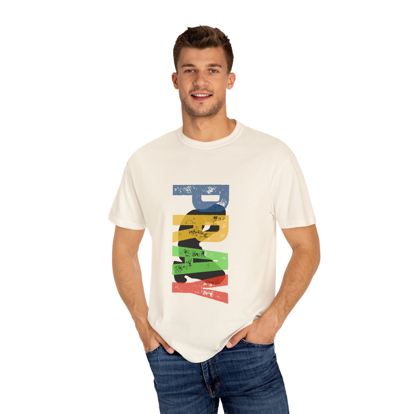 Unisex T-Shirt with PRAY Design - Perfect for Celebrations, Summer Casual Wear, Events
