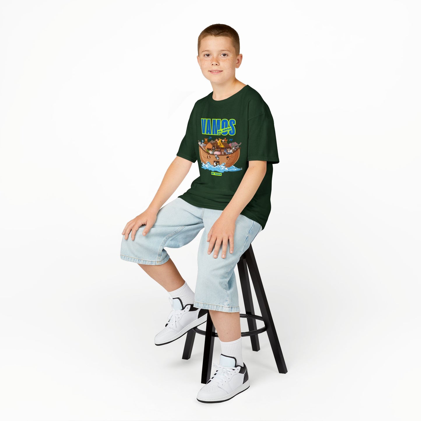 Fun Adventure Kids Tee, Cute Animal T-Shirt, Kids Summer Style, Birthday Gift, Playful Graphic T-Shirt