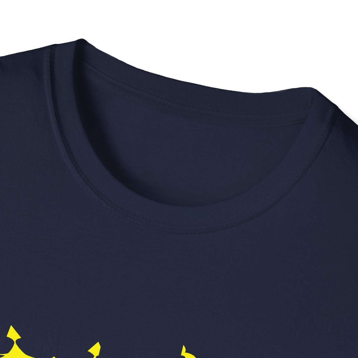 Crown Graphic Unisex Softstyle T-Shirt | Casual Wear, Streetwear, Gift for Friends, Birthday, Everyday Fashion