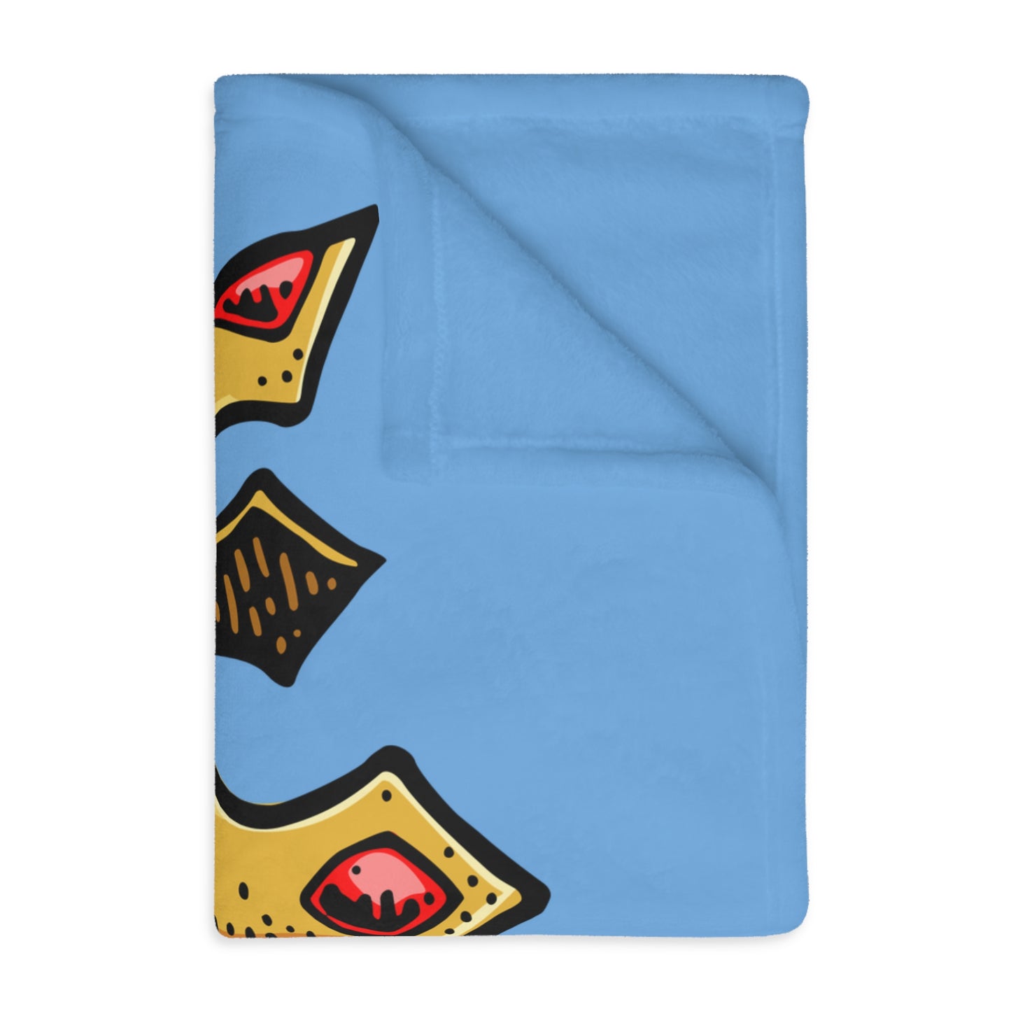 LINAJE REAL Crown Microfiber Blanket - Cozy Two-Sided Print for Comfort and Inspiration