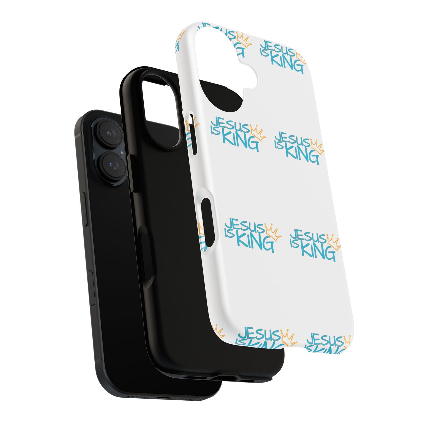 Jesus is King Phone Case - Tough Cases, Christian Gifts, Religious Accessories, Inspirational Protection, Unique Smartphone Cover