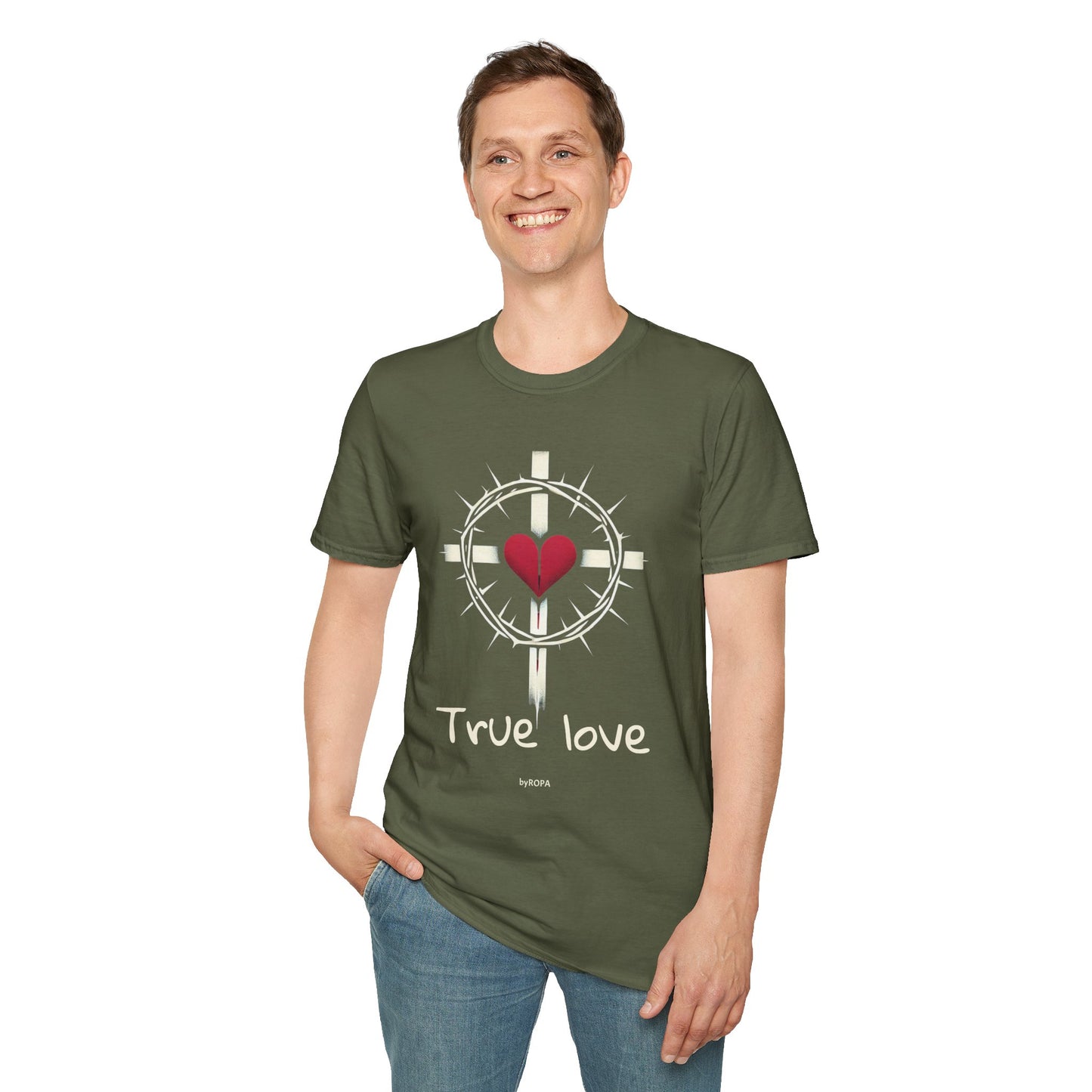 True Love Unisex Softstyle T-Shirt - Comfortable & Meaningful Gift