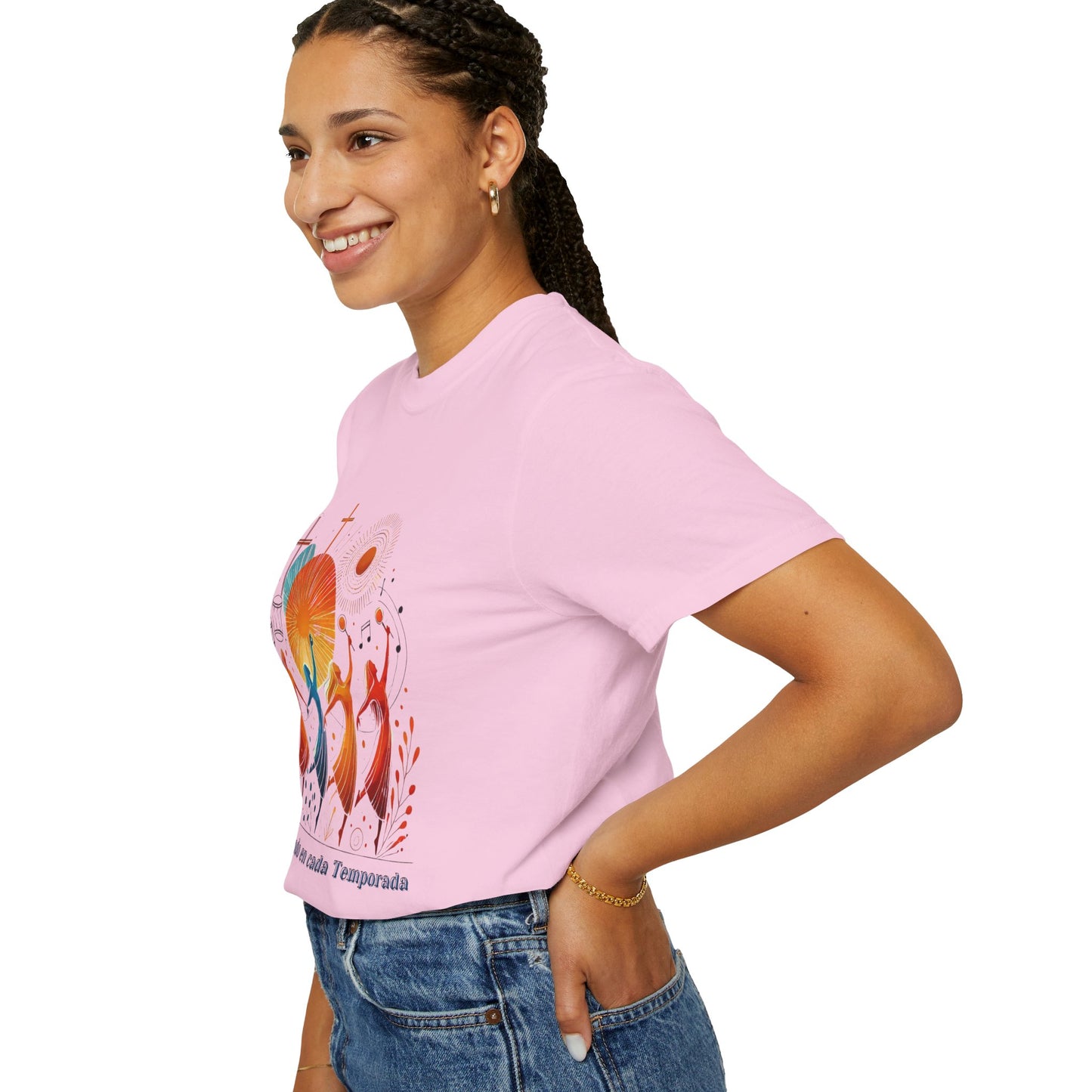 Unisex Garment-Dyed T-Shirt, Dance Design Tee, Seasonal Celebration Shirt, Gift for Dance Lovers, Festival Apparel