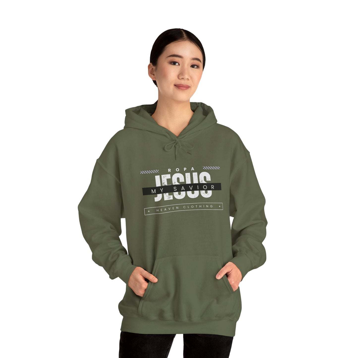Jesus My Savior Hooded Sweatshirt - Unisex Heavy Blend™
