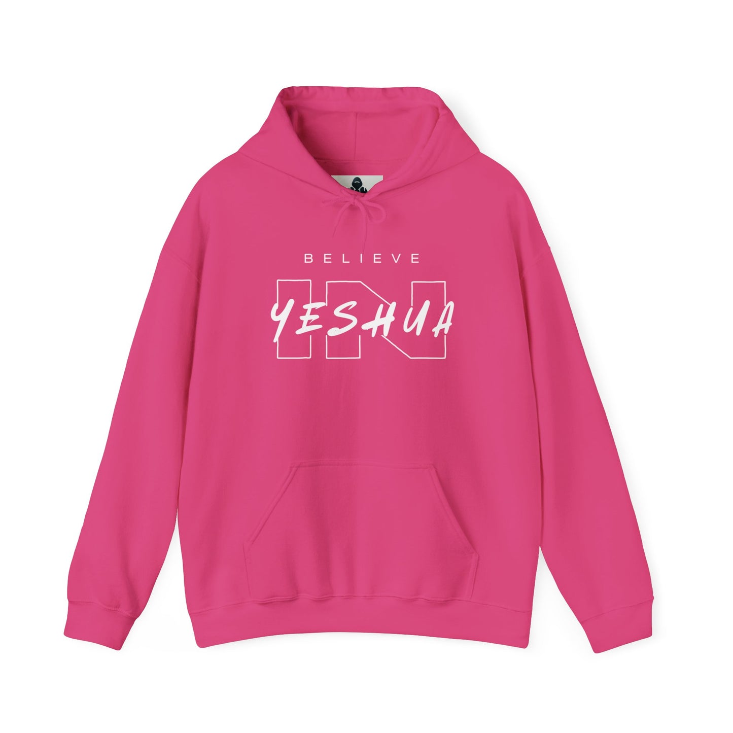Unisex Heavy Blend™ Hooded Sweatshirt - 'Believe Yeshua' Inspirational Hoodie