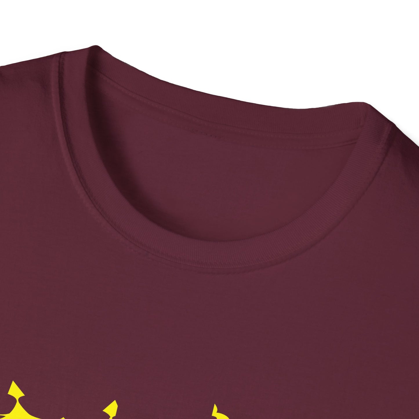 Crown Graphic Unisex Softstyle T-Shirt | Casual Wear, Streetwear, Gift for Friends, Birthday, Everyday Fashion