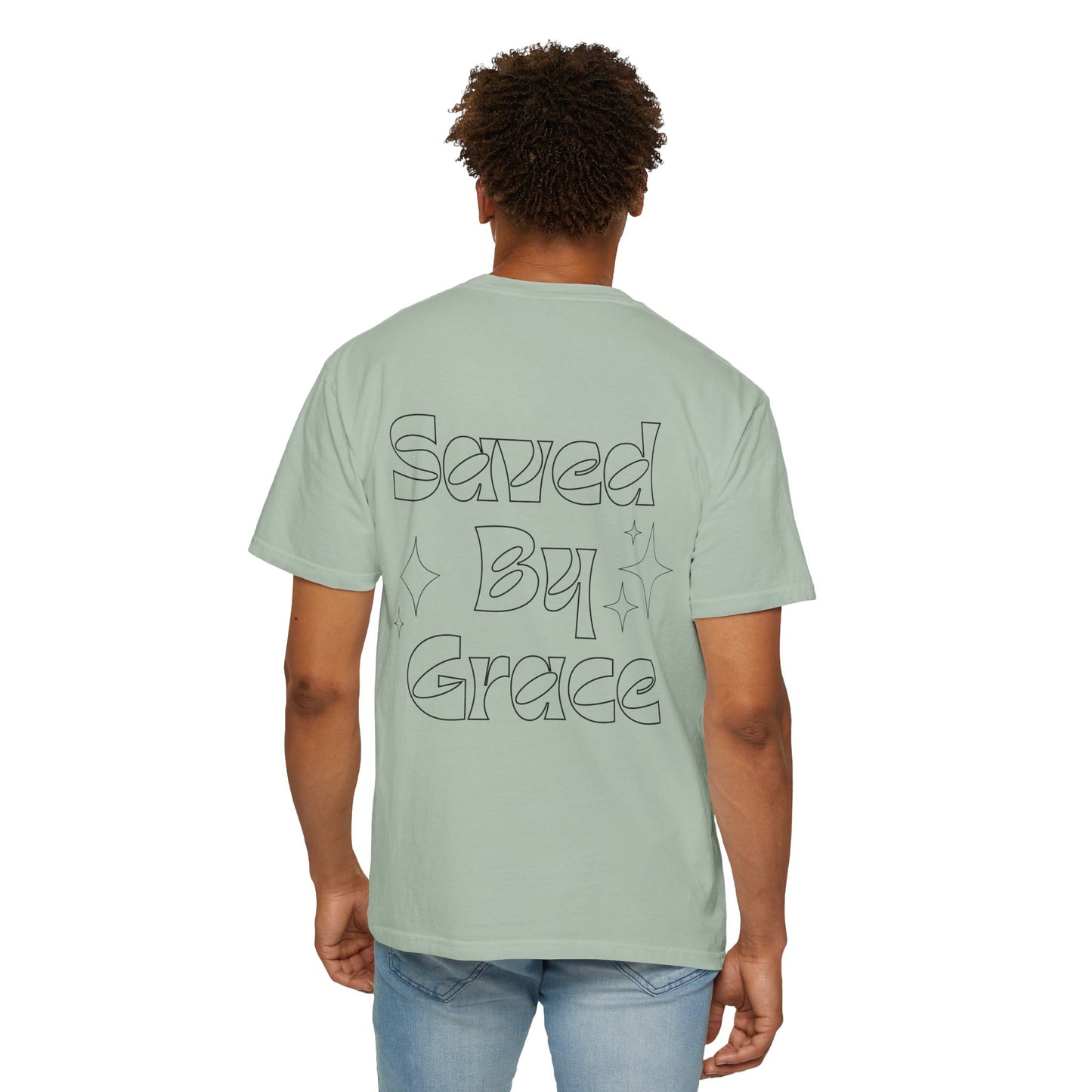 Faith-Inspired Unisex T-Shirt - Saved By Grace, Casual Wear, Christian Apparel, Gift for Believers, Everyday Comfort
