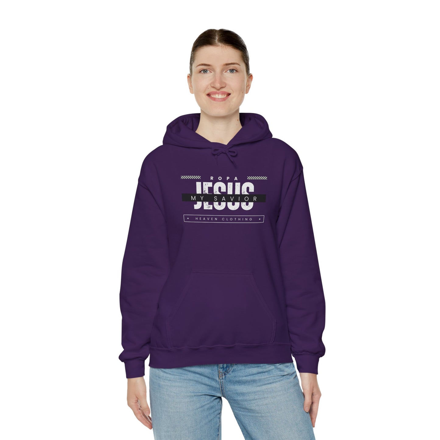 Jesus My Savior Hooded Sweatshirt - Unisex Heavy Blend™