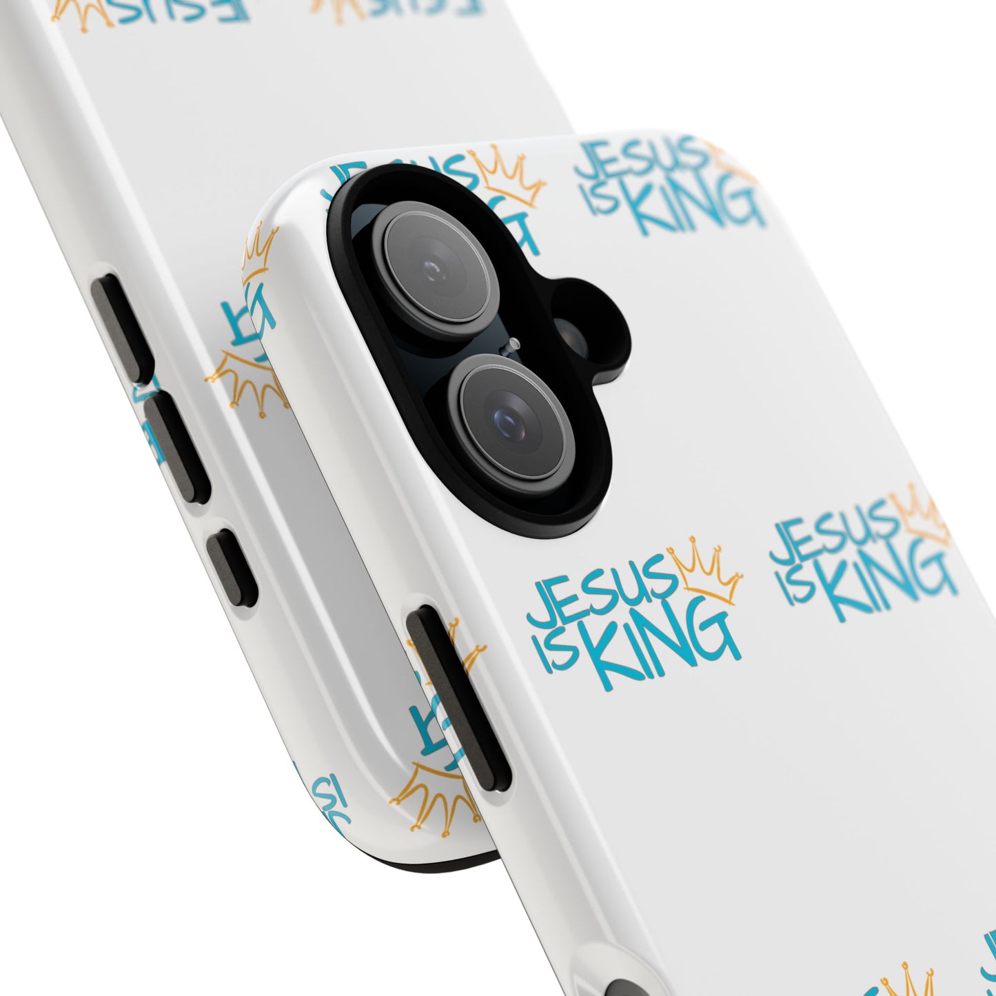 Jesus is King Phone Case - Tough Cases, Christian Gifts, Religious Accessories, Inspirational Protection, Unique Smartphone Cover