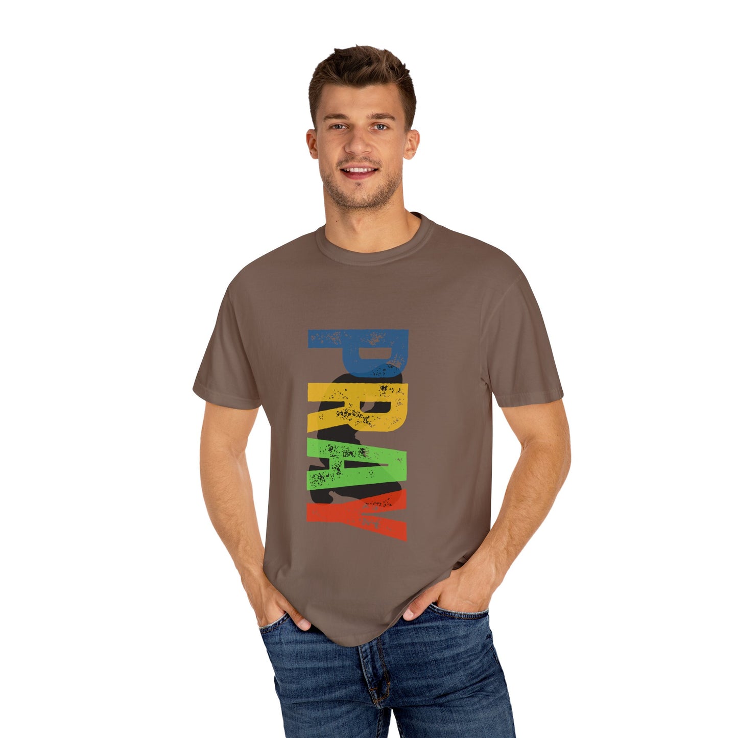 Unisex T-Shirt with PRAY Design - Perfect for Celebrations, Summer Casual Wear, Events