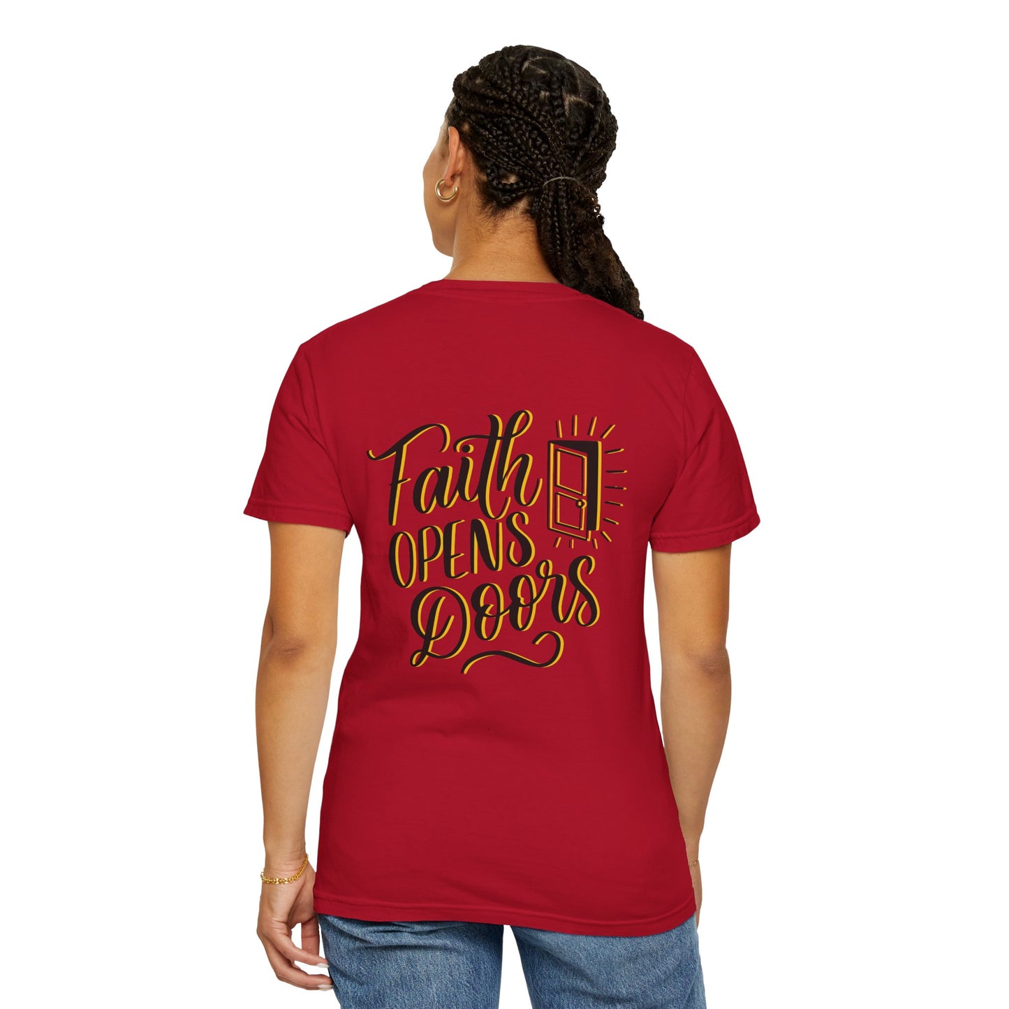 Faith-Inspired T-Shirt: Open Doors Unisex Tee