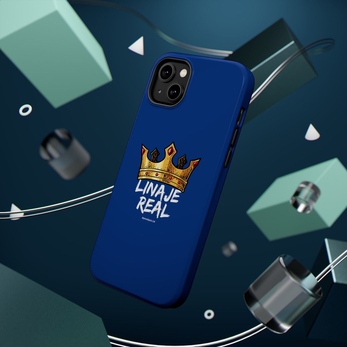 Magnetic Phone Case with Crown Design, Unique Phone Cover, Gift for Artists, Trendy Case, Protection for iPhone, Customizable Design