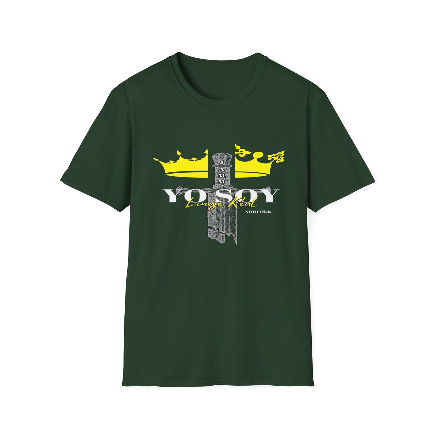Crown Graphic Unisex Softstyle T-Shirt | Casual Wear, Streetwear, Gift for Friends, Birthday, Everyday Fashion