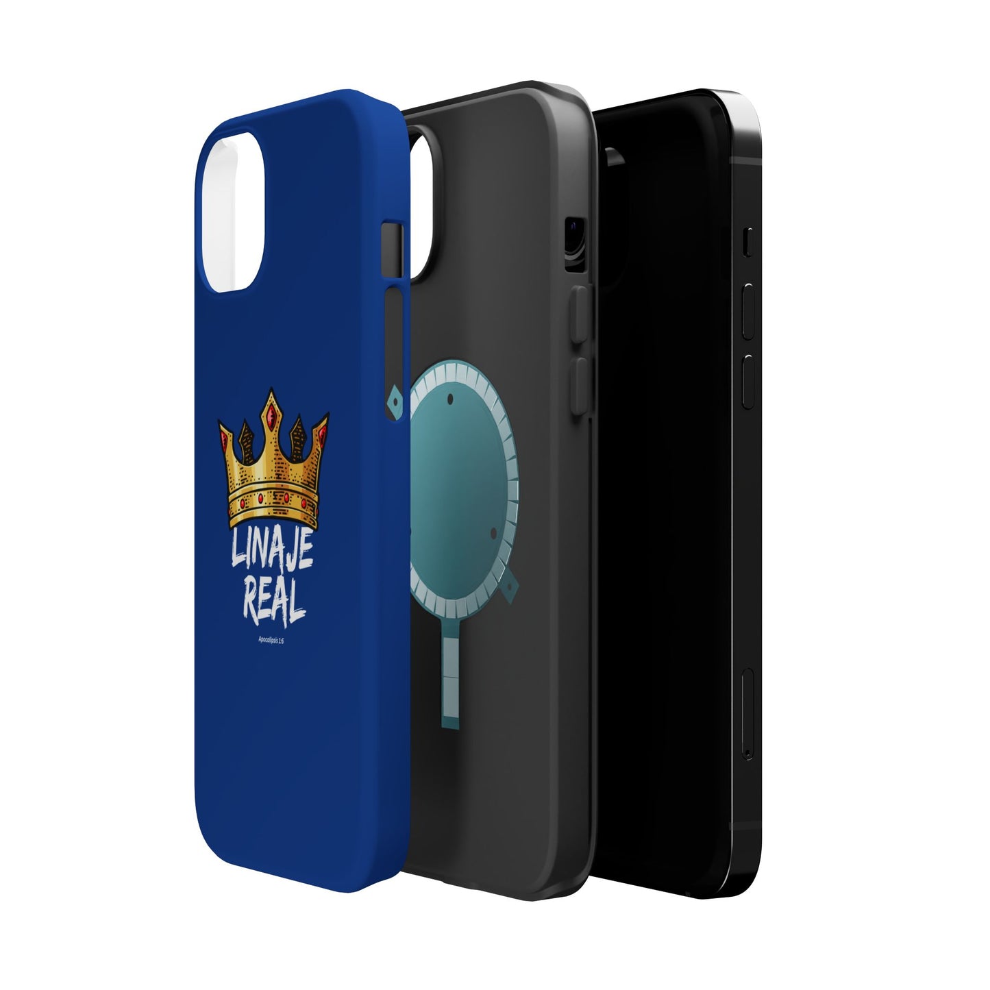 Magnetic Phone Case with Crown Design, Unique Phone Cover, Gift for Artists, Trendy Case, Protection for iPhone, Customizable Design