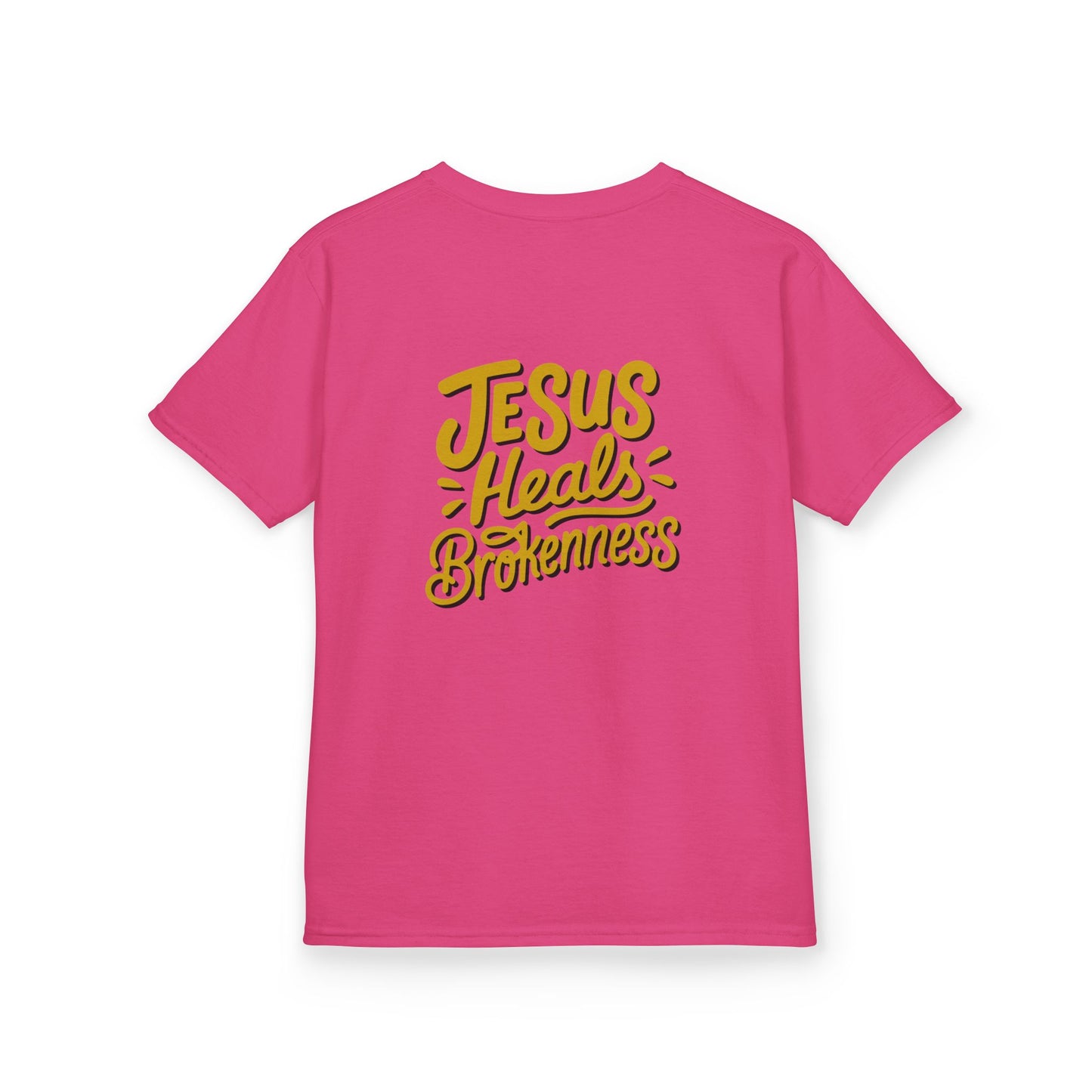 Kids Inspirational Tee - "Good" & "Jesus Heals Brokenness" - Perfect for Church, Gifts, Birthdays, Family Events