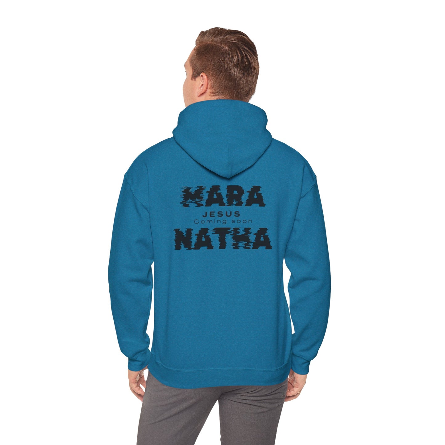 Faith-Inspired Unisex Hoodie - Mara Natha Collection, Cozy Prayer Sweatshirt, Inspirational Gift, Religious Wear, Spiritual Fashion