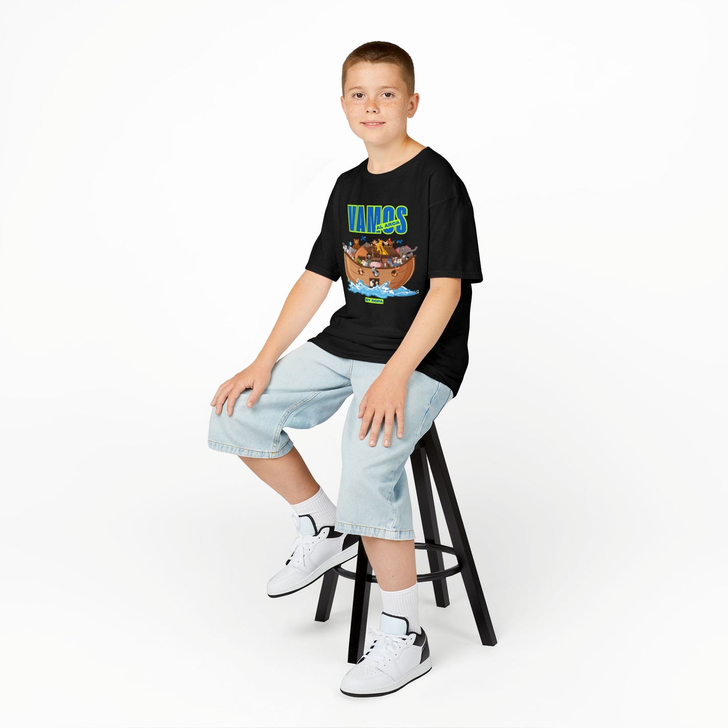 Fun Adventure Kids Tee, Cute Animal T-Shirt, Kids Summer Style, Birthday Gift, Playful Graphic T-Shirt