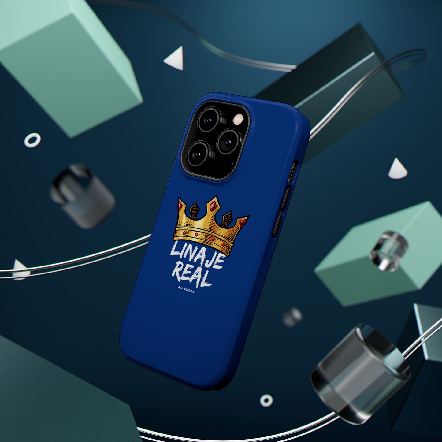 Magnetic Phone Case with Crown Design, Unique Phone Cover, Gift for Artists, Trendy Case, Protection for iPhone, Customizable Design