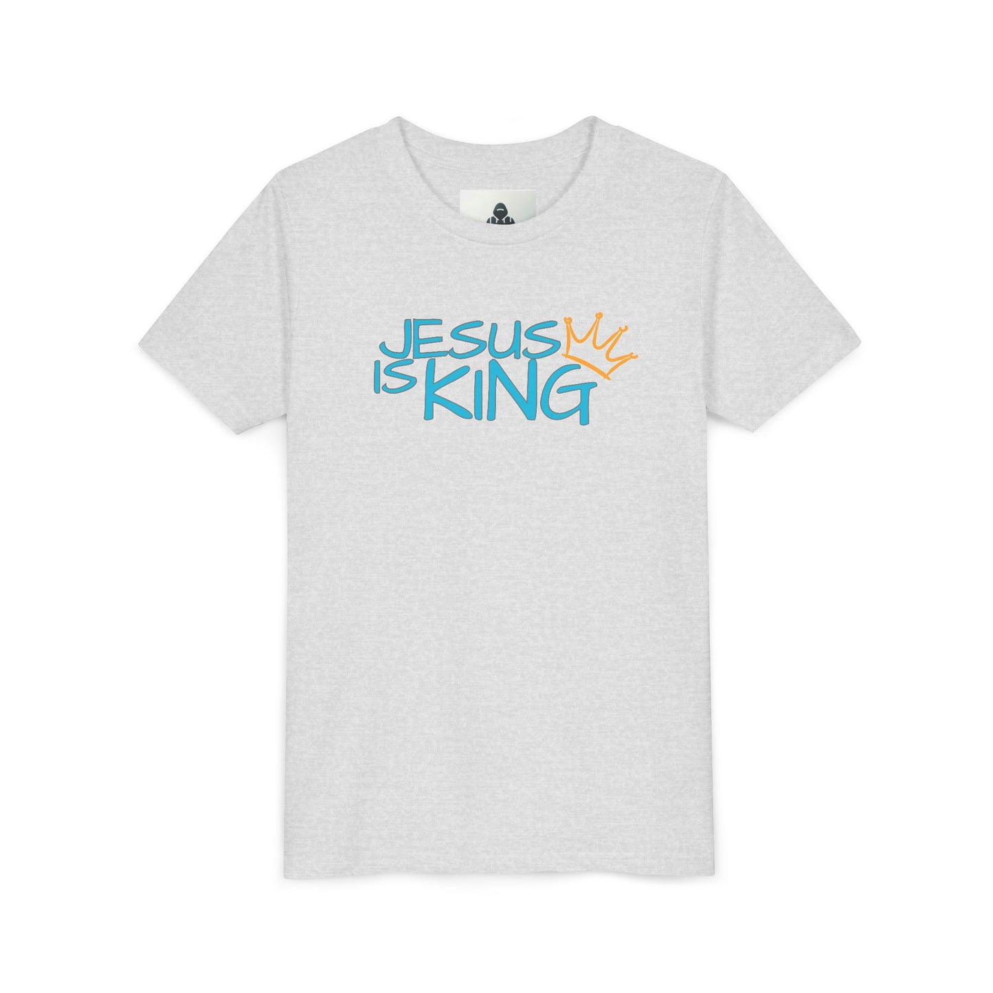 Youth Tee with Inspirational Jesus Design, Faith T-Shirt, Christian Gift, Summer Outfit, Religious Apparel, Kids Faithwear