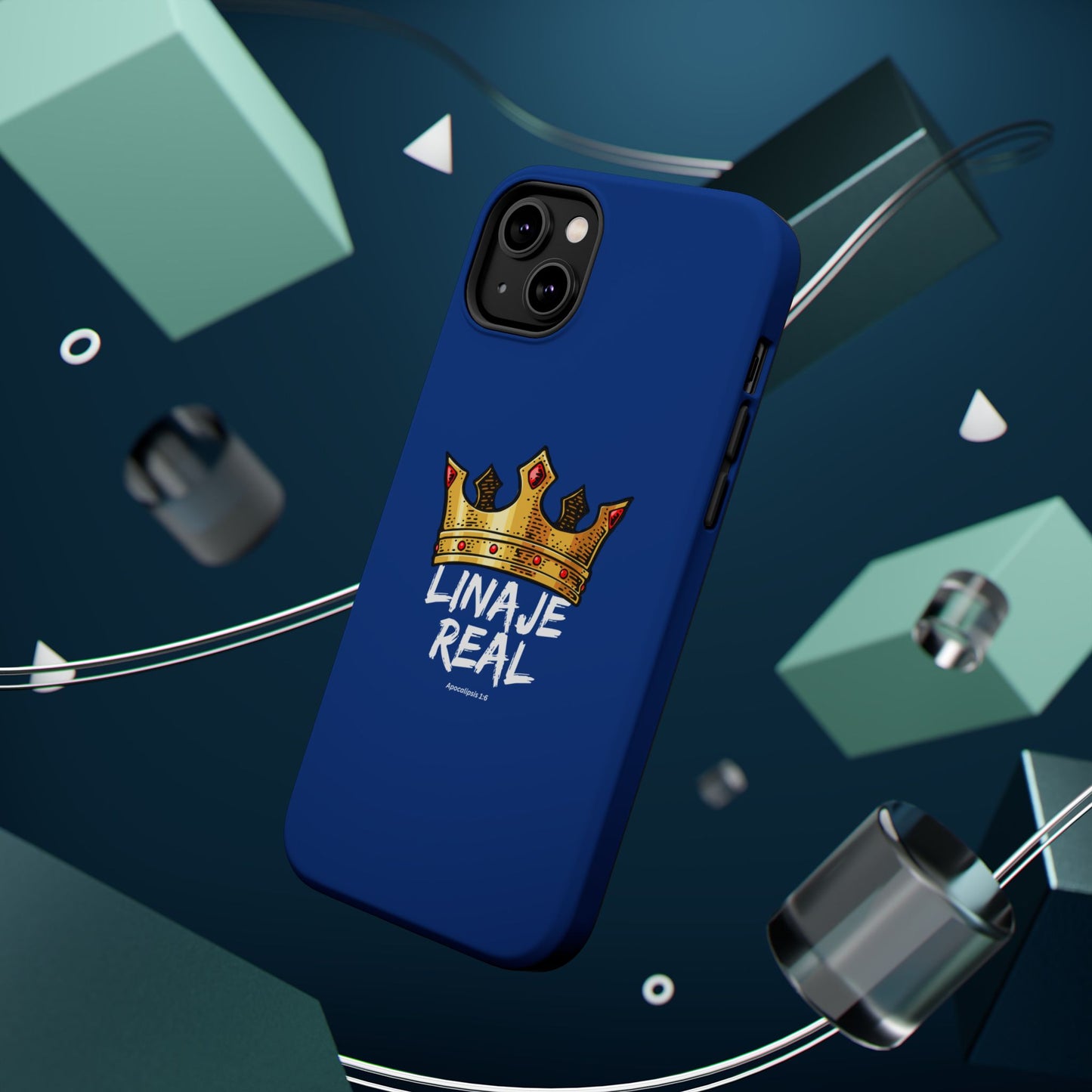 Magnetic Phone Case with Crown Design, Unique Phone Cover, Gift for Artists, Trendy Case, Protection for iPhone, Customizable Design
