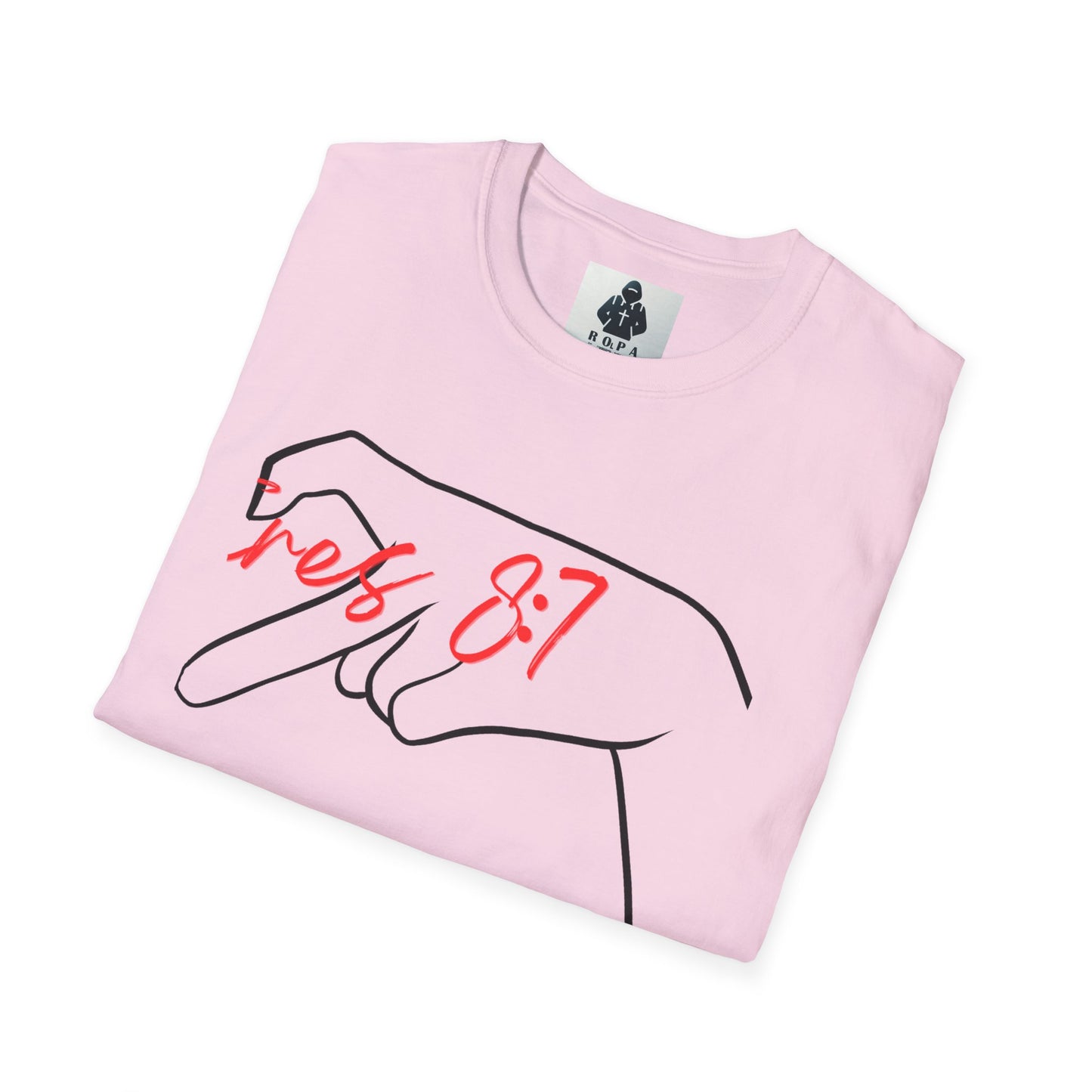 Unisex Softstyle T-Shirt with 'rez 87' Graphic - Casual Streetwear Tee