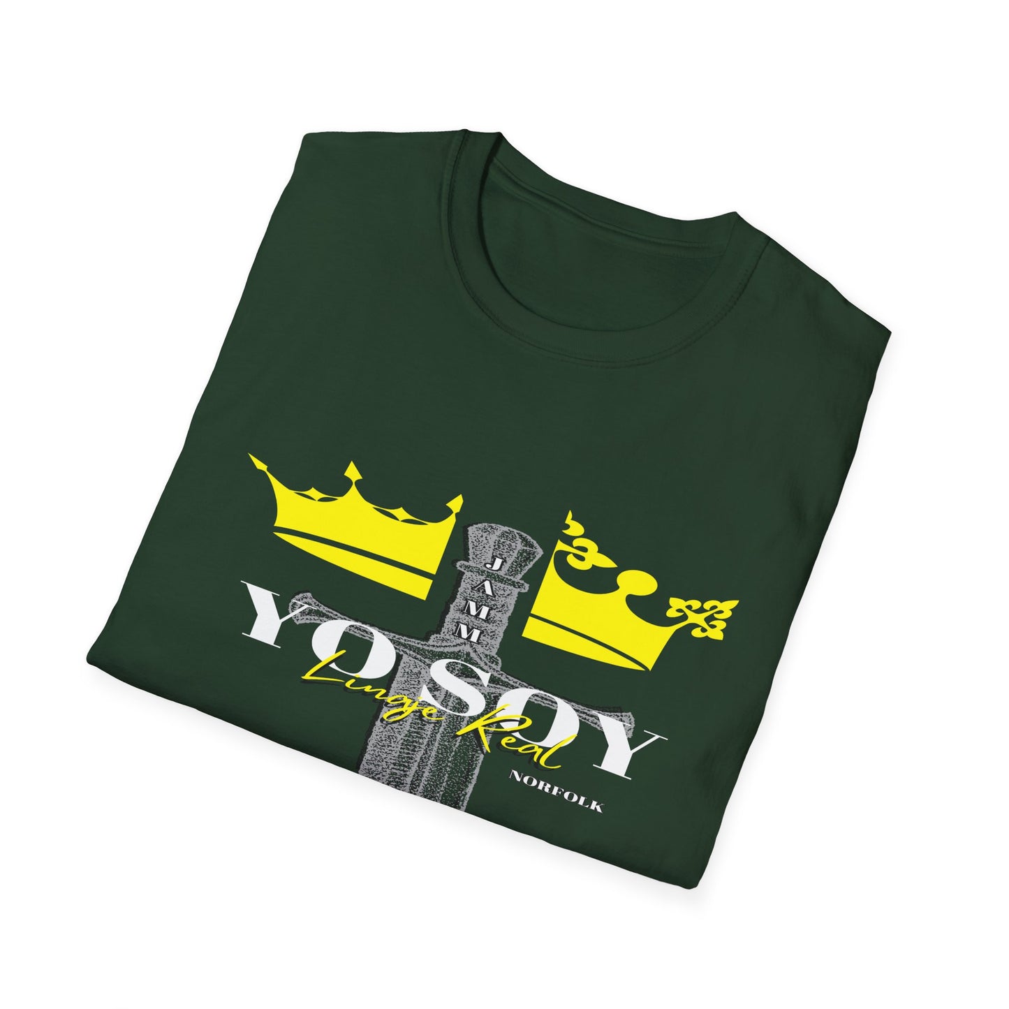 Crown Graphic Unisex Softstyle T-Shirt | Casual Wear, Streetwear, Gift for Friends, Birthday, Everyday Fashion