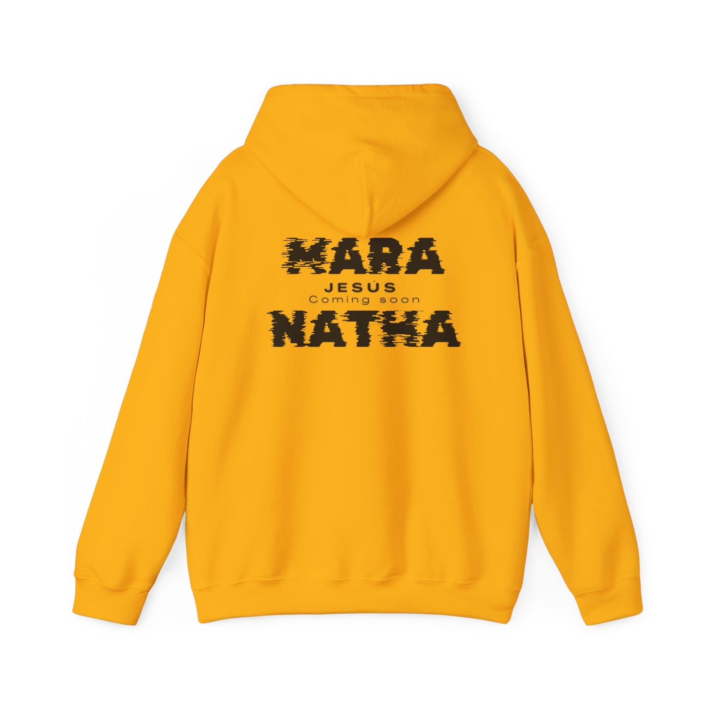 Faith-Inspired Unisex Hoodie - Mara Natha Collection, Cozy Prayer Sweatshirt, Inspirational Gift, Religious Wear, Spiritual Fashion