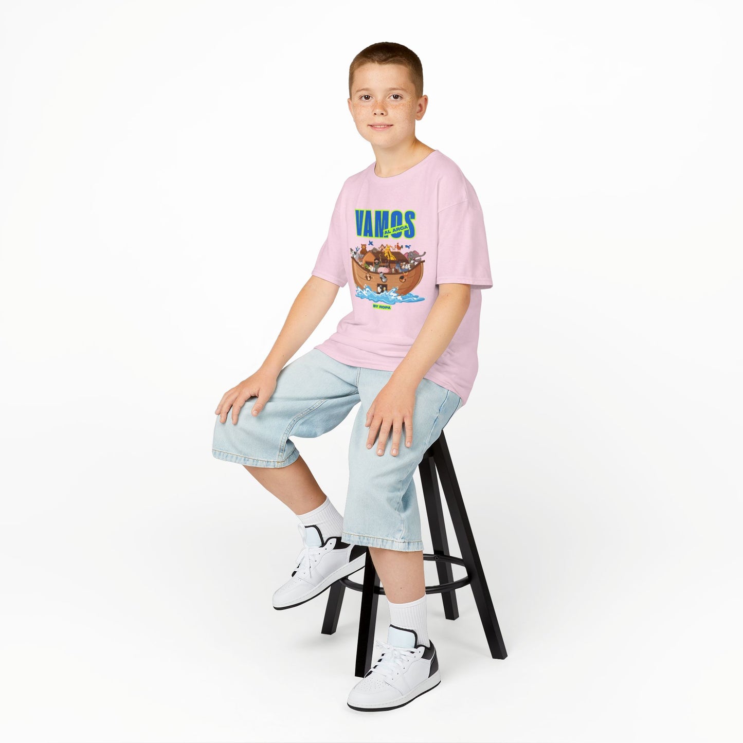 Fun Adventure Kids Tee, Cute Animal T-Shirt, Kids Summer Style, Birthday Gift, Playful Graphic T-Shirt